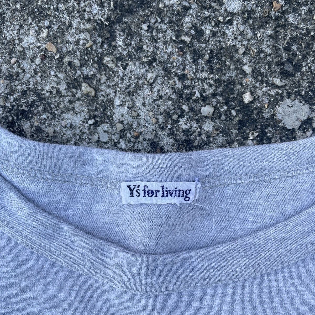 Yohji Yamamoto Vintage Yohji Yamamoto Y’s For Living Tee Size US L / EU 52-54 / 3 - 5 Thumbnail