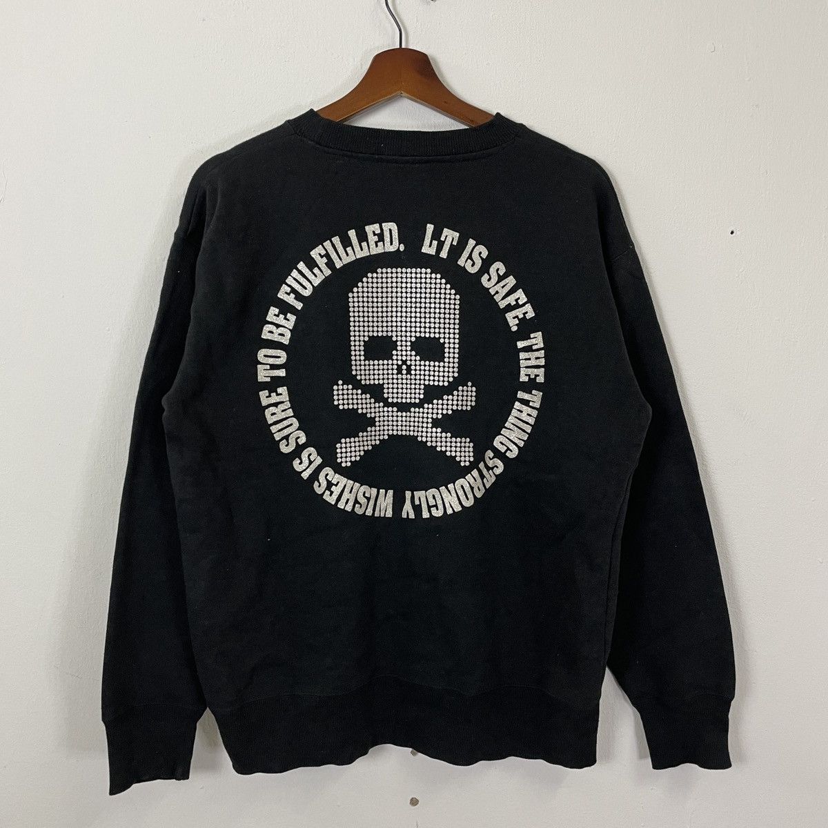 Other Vintage Oblo Big Logo Skulls Sweatshirt Size US M / EU 48-50 / 2 - 1 Thumbnail