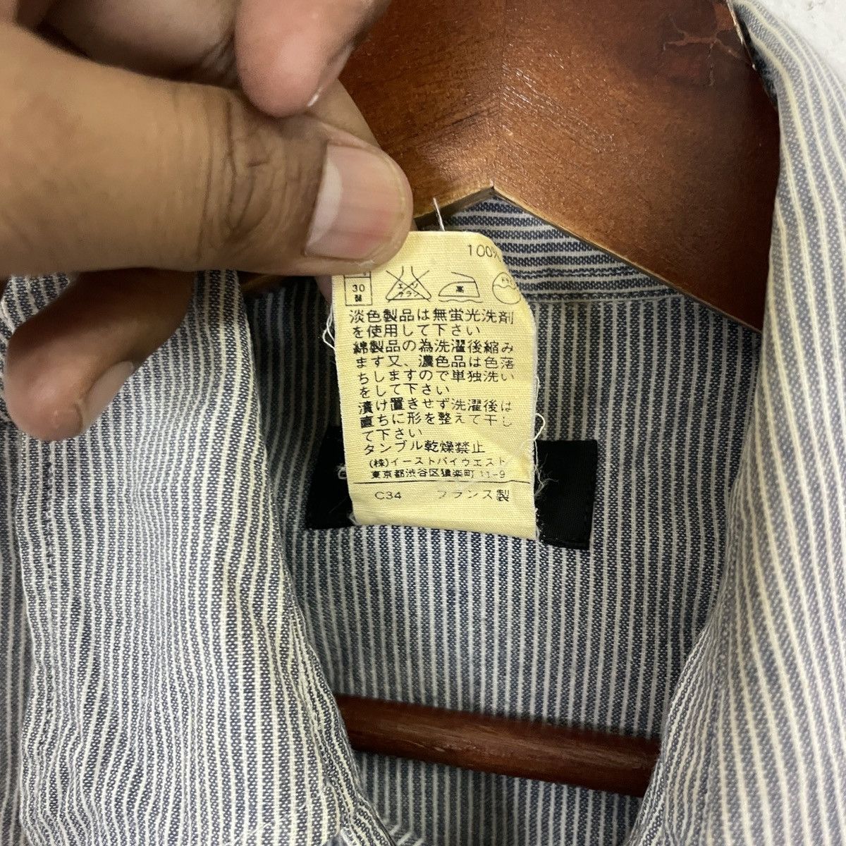 A.P.C. × Vintage Vintage A.P.C Button Ups Women Shirt Size ONE SIZE - 6 Thumbnail