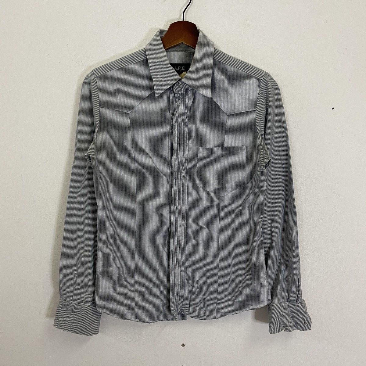 A.P.C. × Vintage Vintage A.P.C Button Ups Women Shirt Size ONE SIZE - 1 Thumbnail