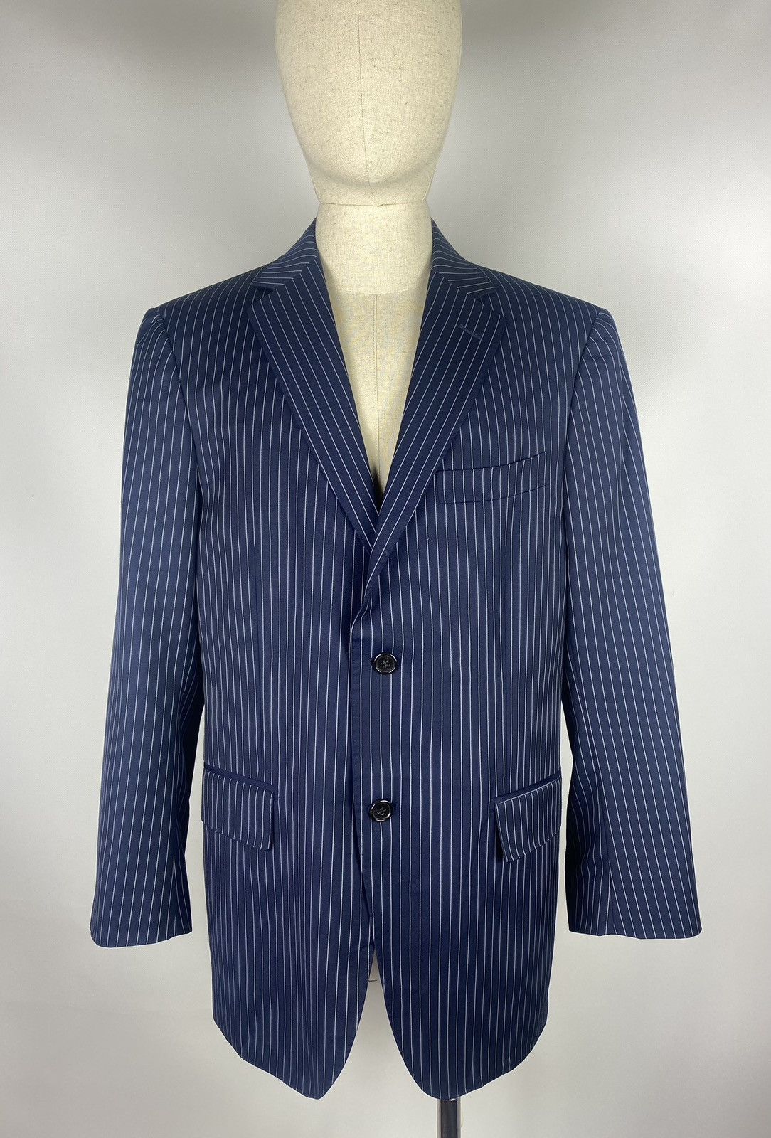 Suitsupply Suitsupply men’s striped wool blazer jacket sport coat Size 40S - 1 Thumbnail