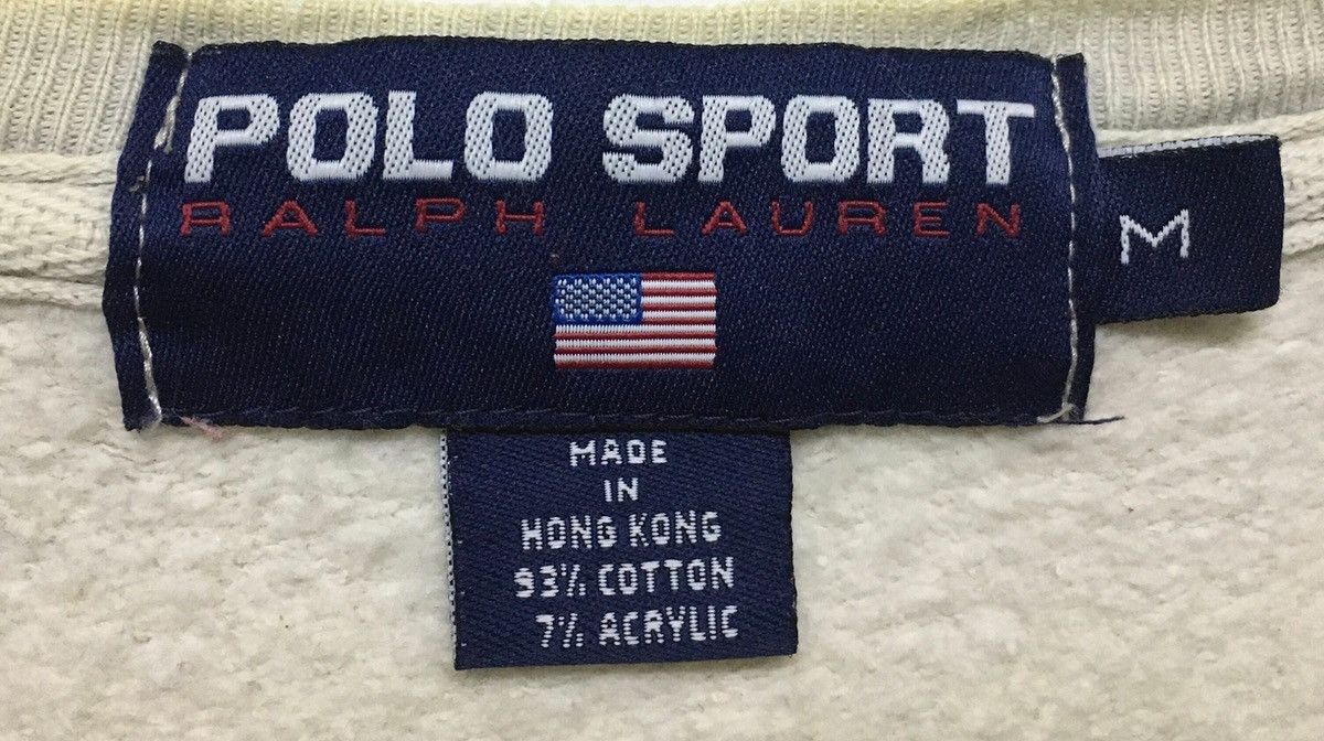 Polo Ralph Lauren vintage polo sport ralph lauren // polo usa jumper pullover Size US L / EU 52-54 / 3 - 6 Thumbnail