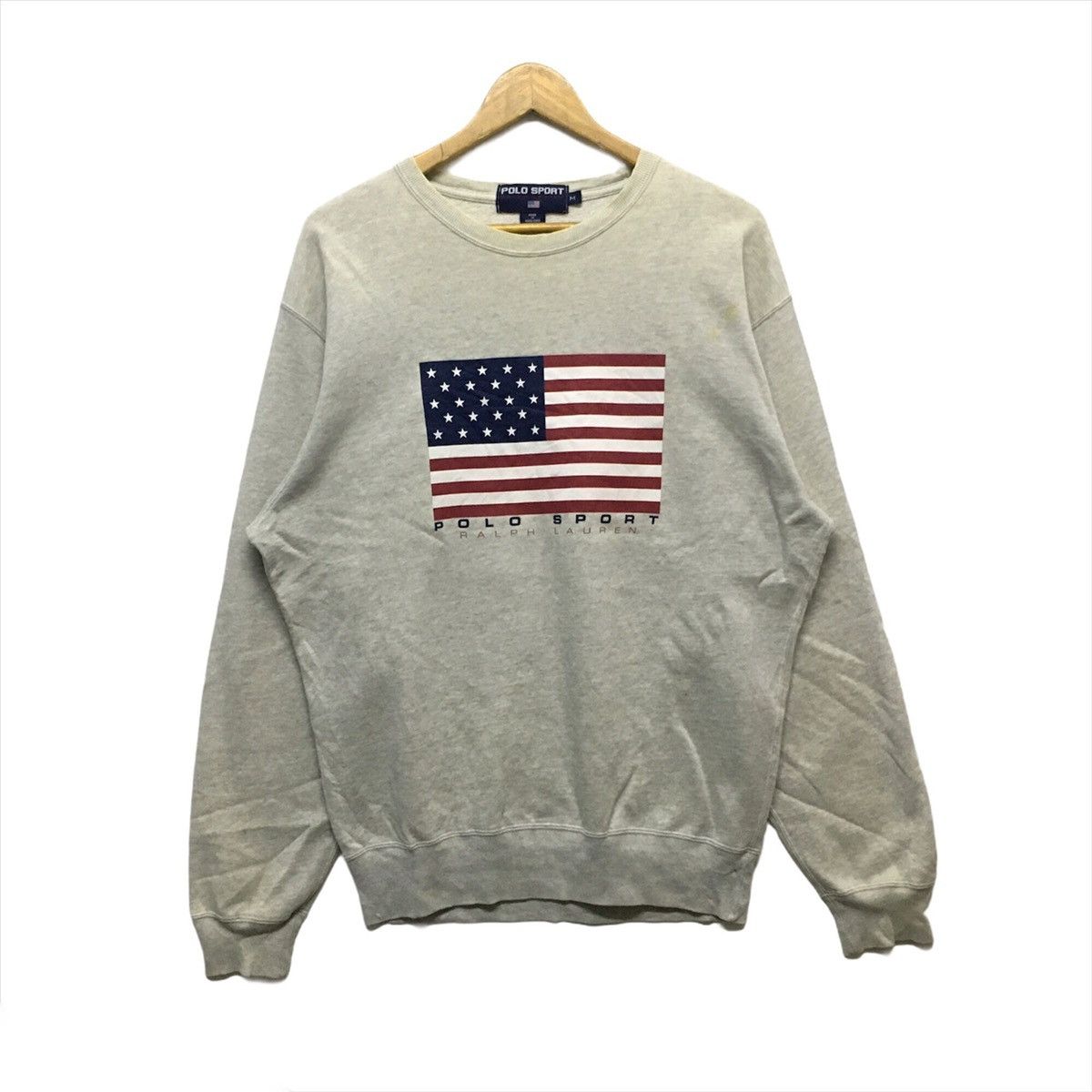 Polo Ralph Lauren vintage polo sport ralph lauren // polo usa jumper pullover Size US L / EU 52-54 / 3 - 1 Thumbnail