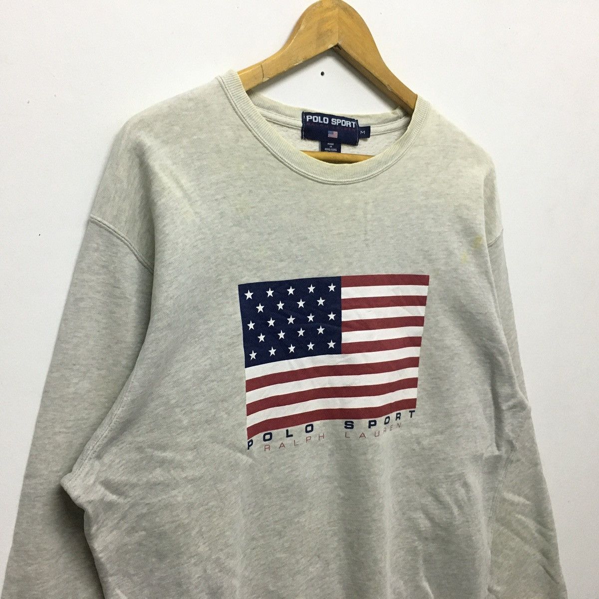 Polo Ralph Lauren vintage polo sport ralph lauren // polo usa jumper pullover Size US L / EU 52-54 / 3 - 3 Thumbnail