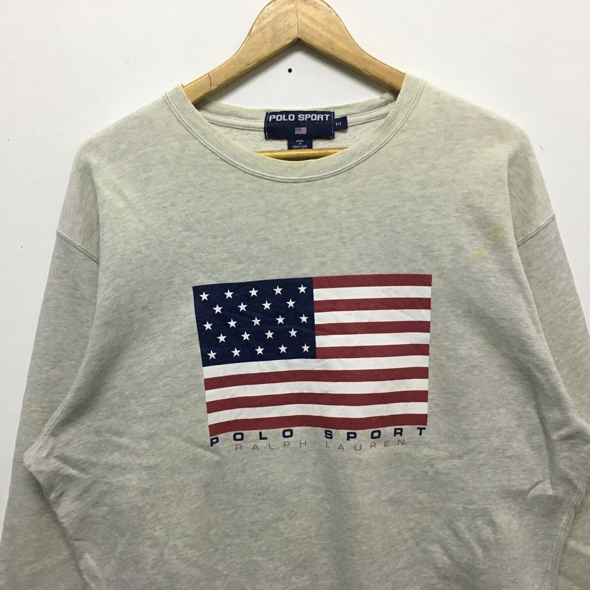 Polo Ralph Lauren vintage polo sport ralph lauren // polo usa jumper pullover Size US L / EU 52-54 / 3 - 2 Thumbnail