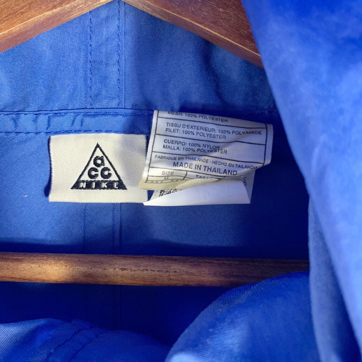 Nike × Nike ACG Vintage Nike ACG Hoodie Light Jacket Size US M / EU 48-50 / 2 - 6 Thumbnail