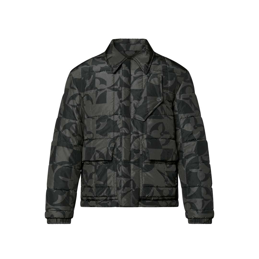 Monogram Flowers Quilted Blouson