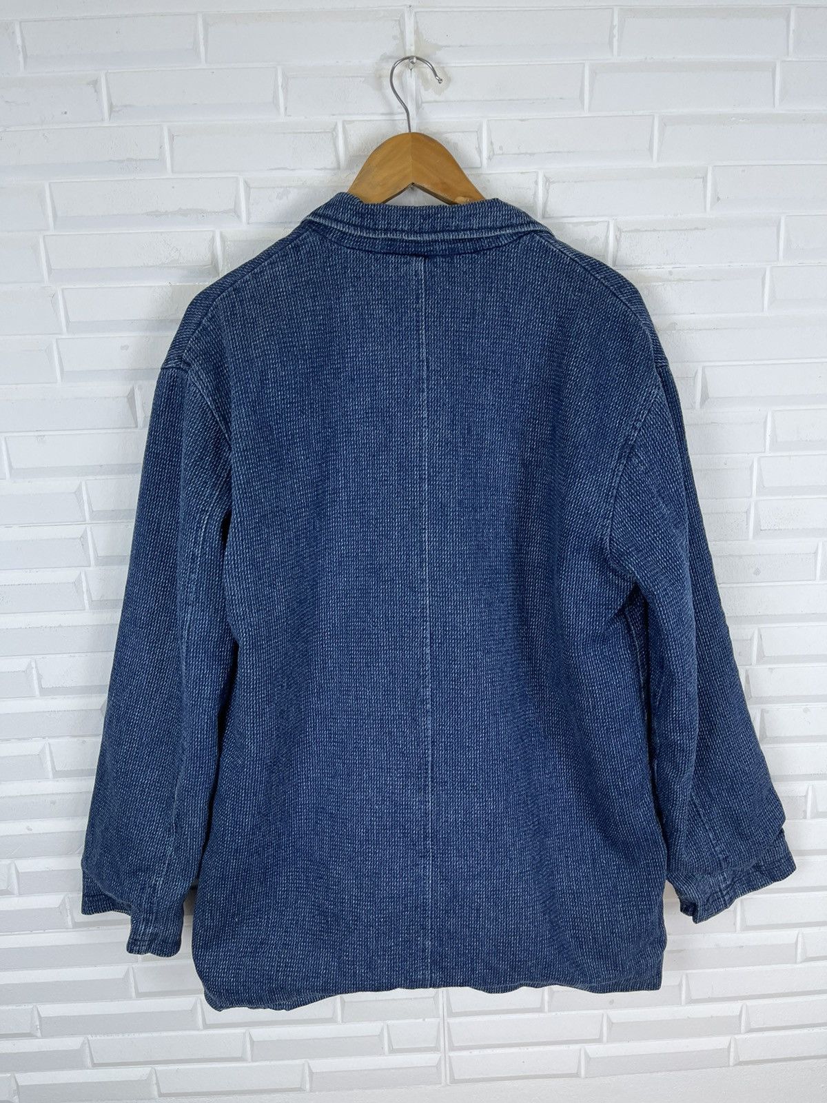 Indigo PURE BLUE DYED INDIGO JAPANESE DYED JACKET Size US M / EU 48-50 / 2 - 4 Thumbnail