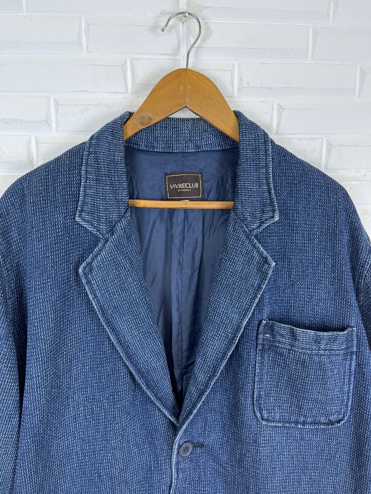 Indigo PURE BLUE DYED INDIGO JAPANESE DYED JACKET Size US M / EU 48-50 / 2 - 6 Thumbnail