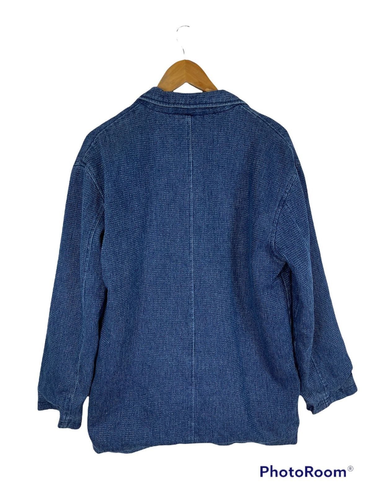 Indigo PURE BLUE DYED INDIGO JAPANESE DYED JACKET Size US M / EU 48-50 / 2 - 3 Thumbnail