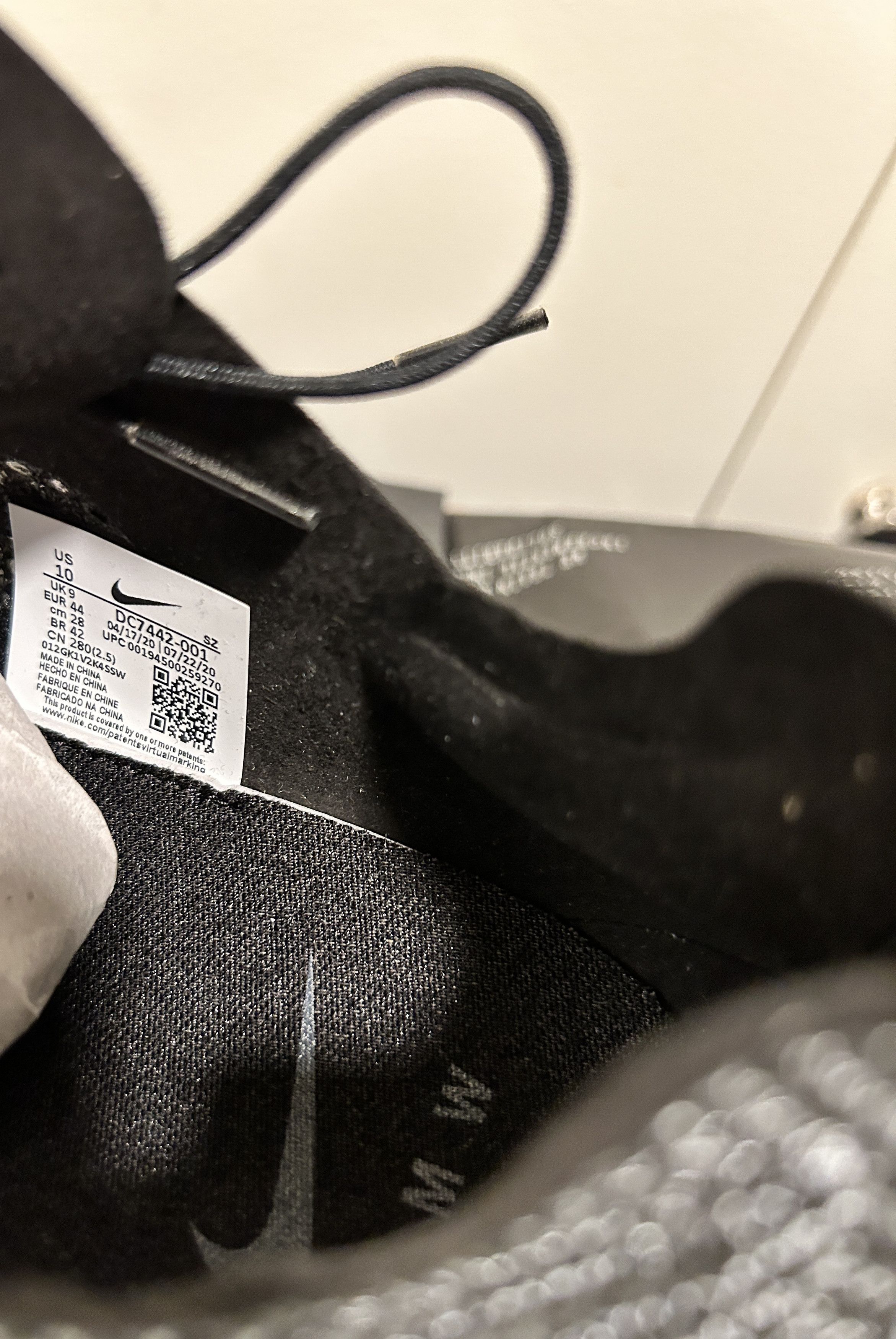 MMW × Nike Zoom MMW 004 Triple Black Matthew Williamson ALYX Size US 10 / EU 43 - 9 Thumbnail