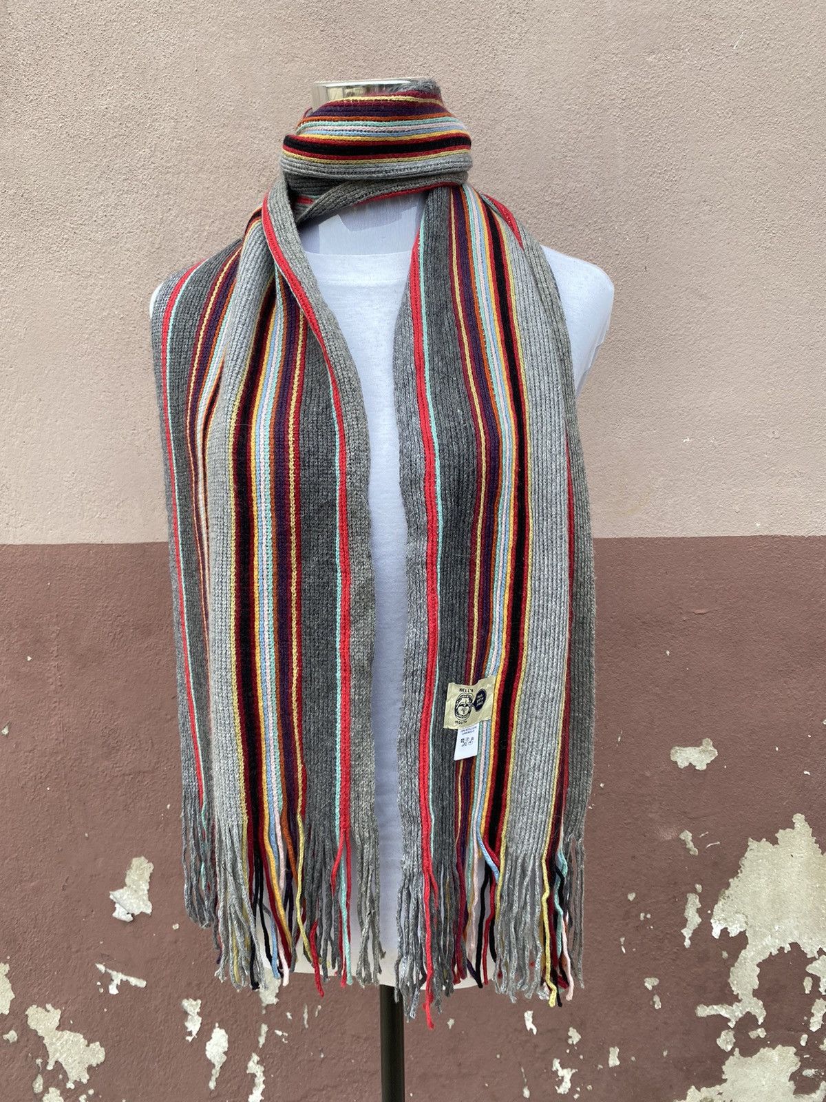 Paul Smith × Paul Smith Red Ear Paul Smith Hell Mouth Muffler Size ONE SIZE - 1 Thumbnail