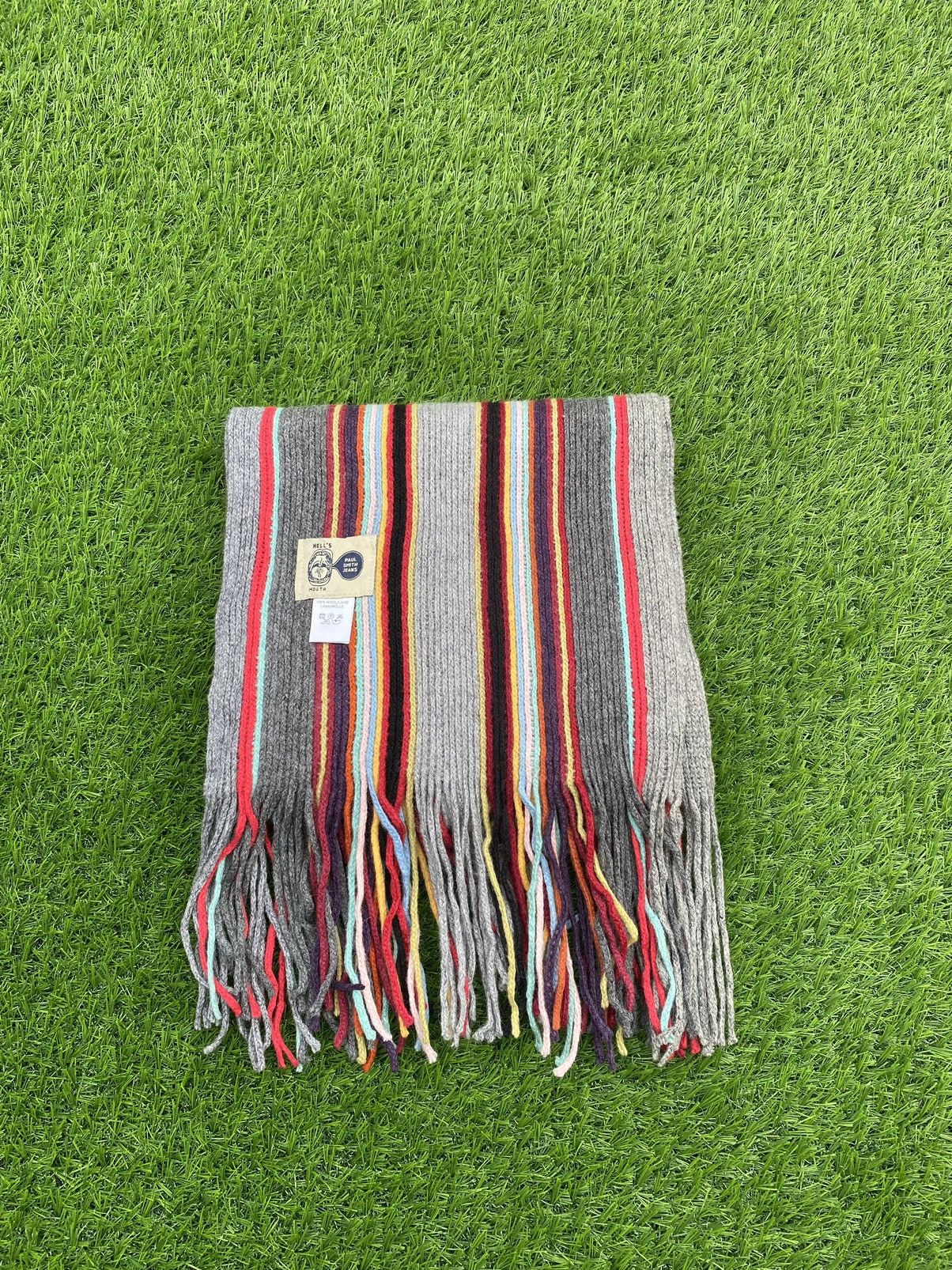 Paul Smith × Paul Smith Red Ear Paul Smith Hell Mouth Muffler Size ONE SIZE - 2 Thumbnail