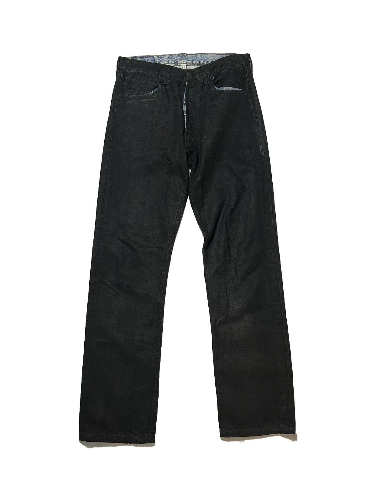 Maison Margiela Artisanal ‘99 Painted denim Jeans Size US 30 / EU 46 - 1 Thumbnail