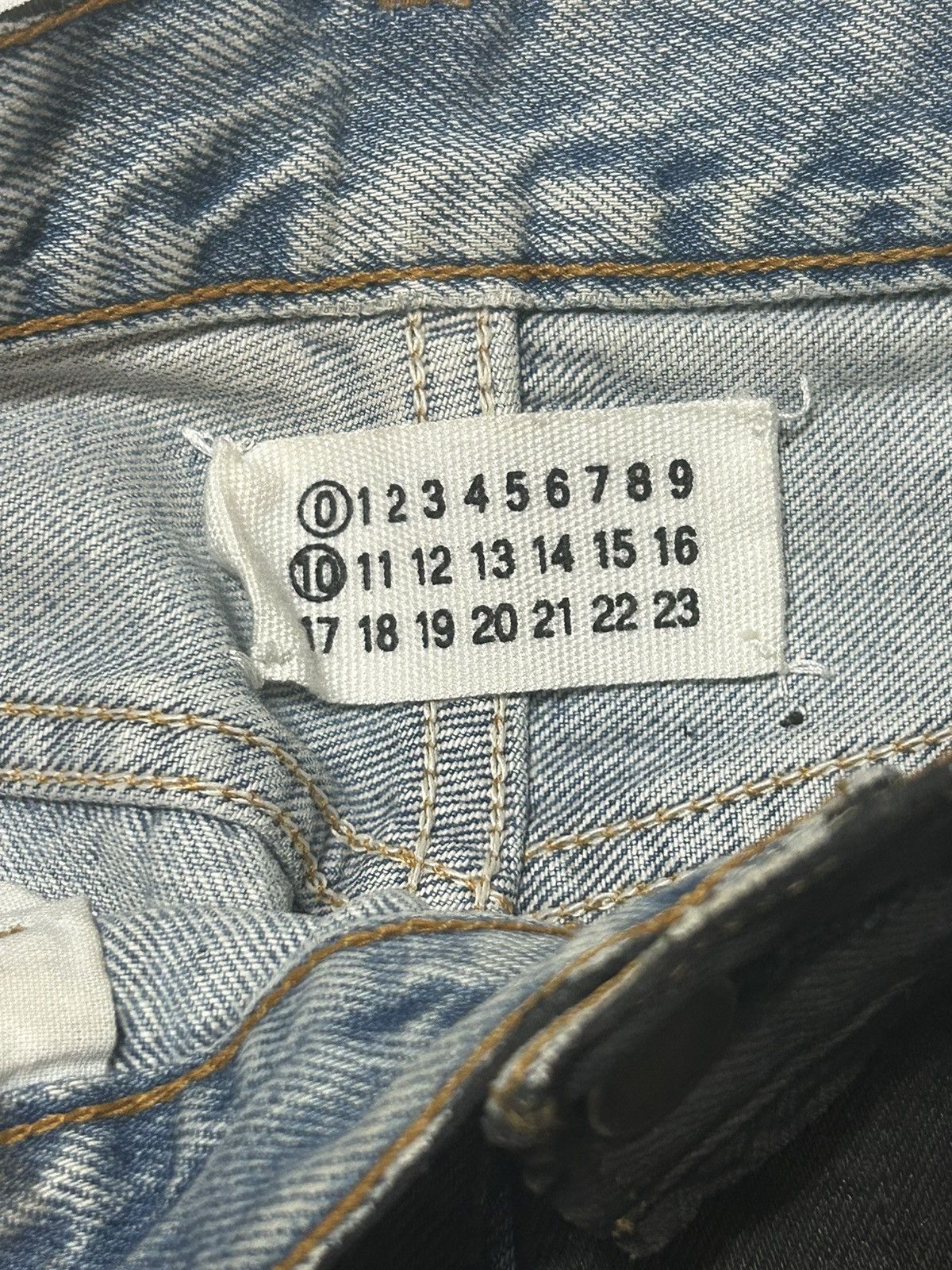 Maison Margiela Artisanal ‘99 Painted denim Jeans Size US 30 / EU 46 - 3 Thumbnail
