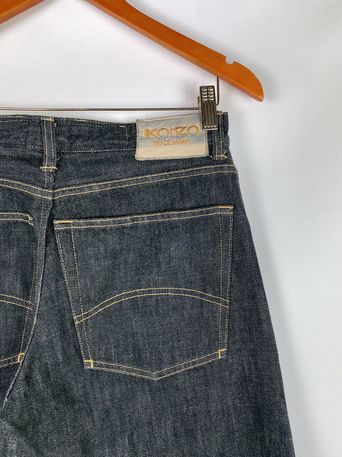 Designer × Japanese Brand Kohzo Japan men’s straight jeans series 004 size 31 x 34 Size US 31 - 9 Thumbnail