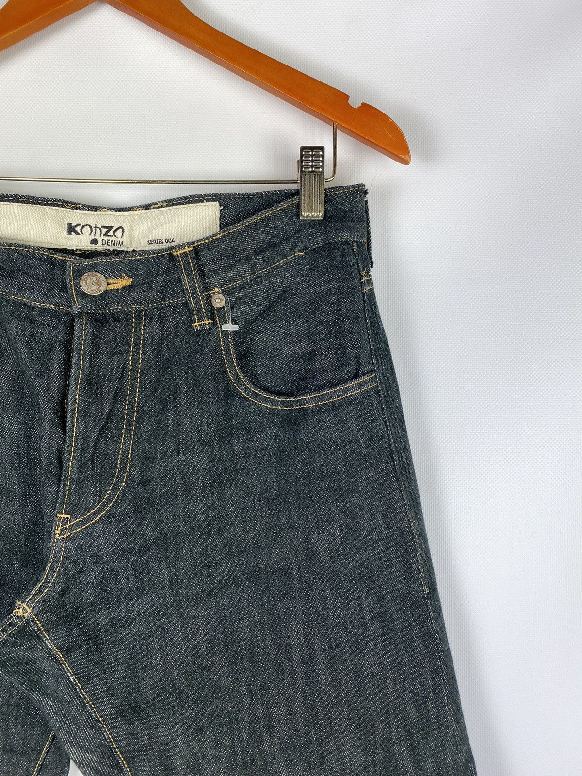 Designer × Japanese Brand Kohzo Japan men’s straight jeans series 004 size 31 x 34 Size US 31 - 5 Thumbnail