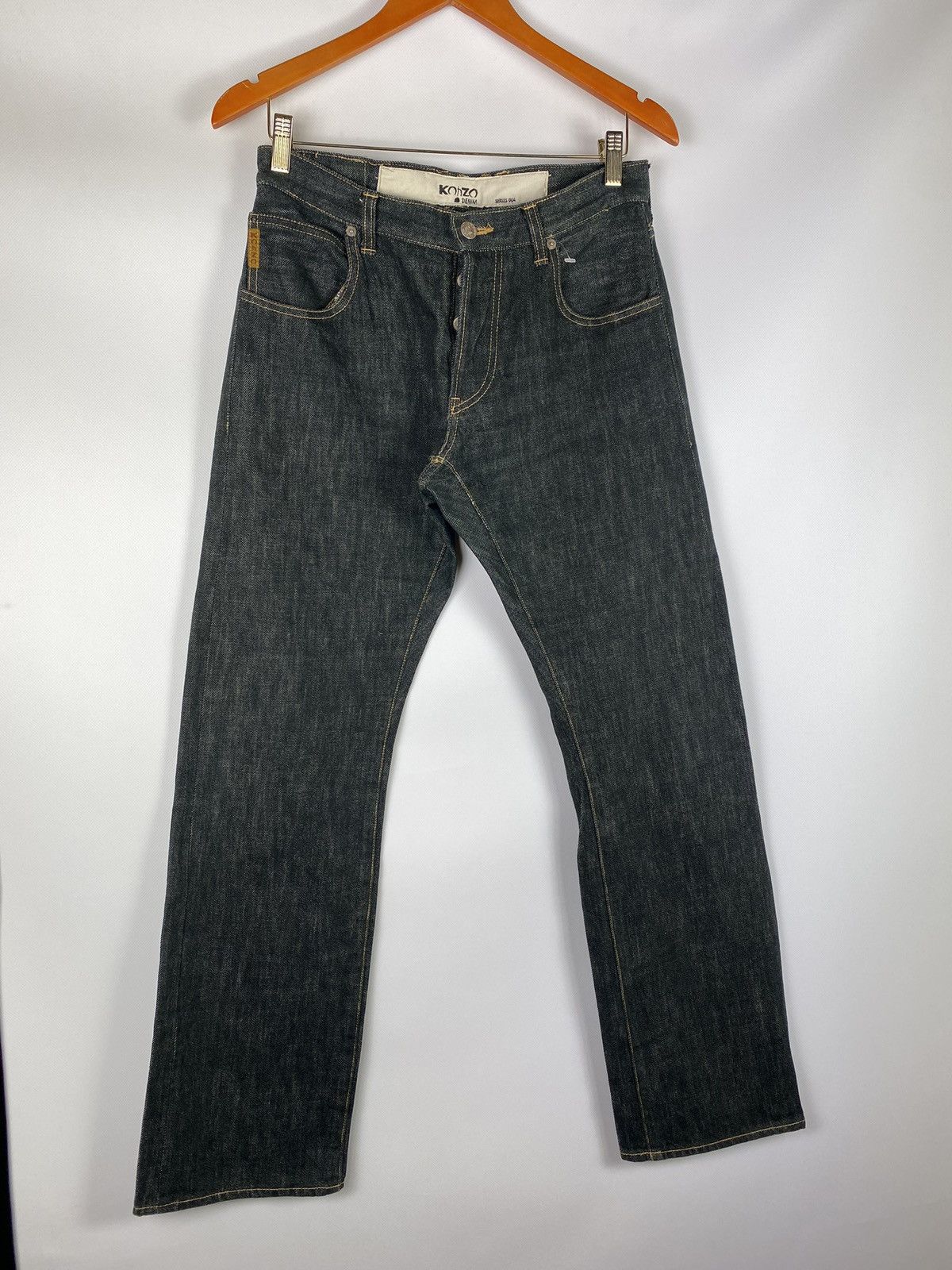Designer × Japanese Brand Kohzo Japan men’s straight jeans series 004 size 31 x 34 Size US 31 - 3 Thumbnail