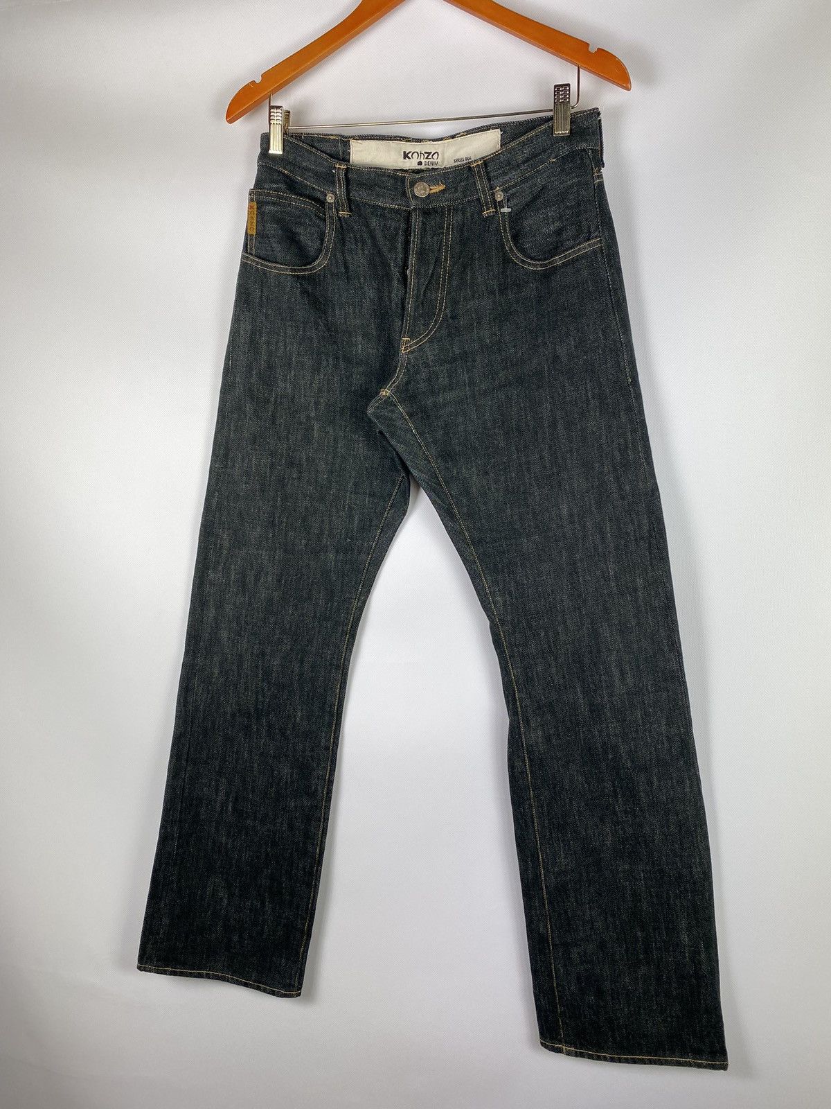 Designer × Japanese Brand Kohzo Japan men’s straight jeans series 004 size 31 x 34 Size US 31 - 2 Thumbnail