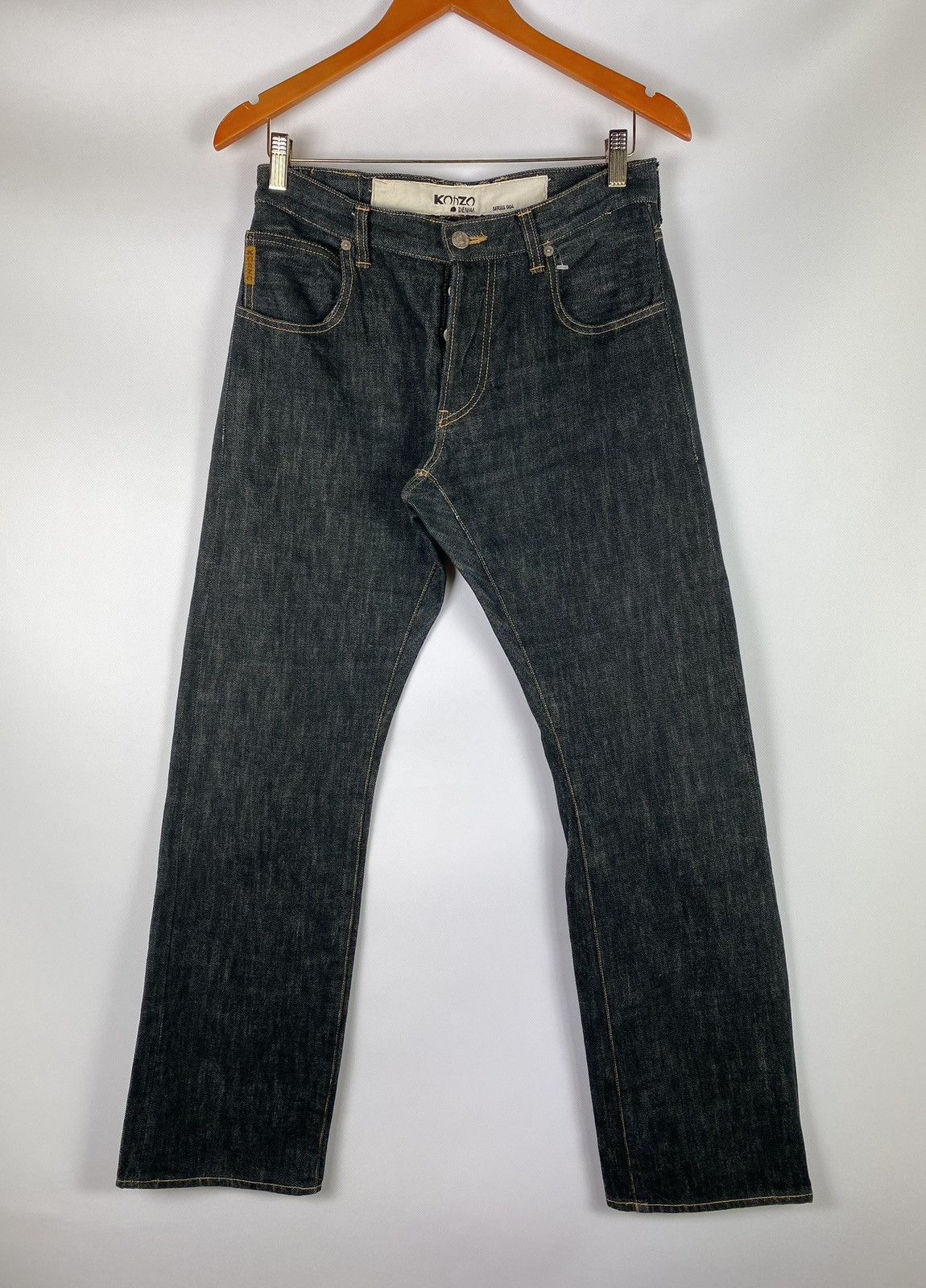 Designer × Japanese Brand Kohzo Japan men’s straight jeans series 004 size 31 x 34 Size US 31 - 1 Thumbnail