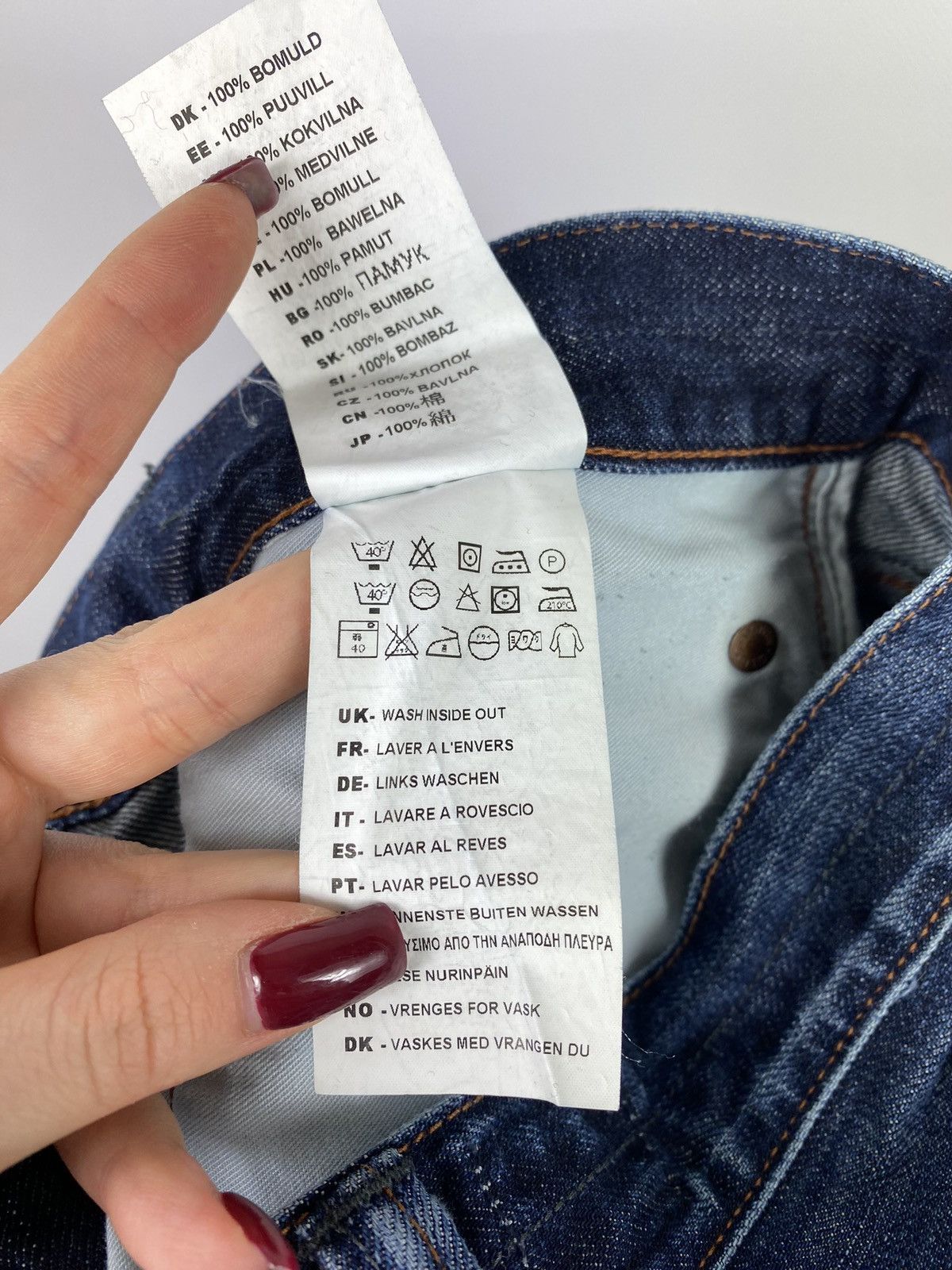 Edwin × Folk Folk x Edwin EF-62 Regular men’s jeans size 32 x 34 Size US 32 / EU 48 - 18 Thumbnail