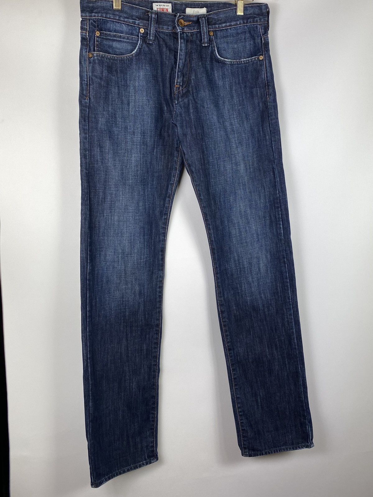 Edwin × Folk Folk x Edwin EF-62 Regular men’s jeans size 32 x 34 Size US 32 / EU 48 - 2 Thumbnail