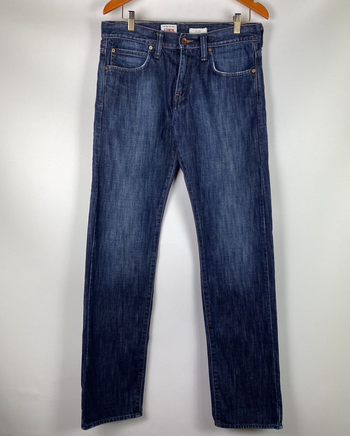 Edwin × Folk Folk x Edwin EF-62 Regular men’s jeans size 32 x 34 Size US 32 / EU 48 - 1 Thumbnail
