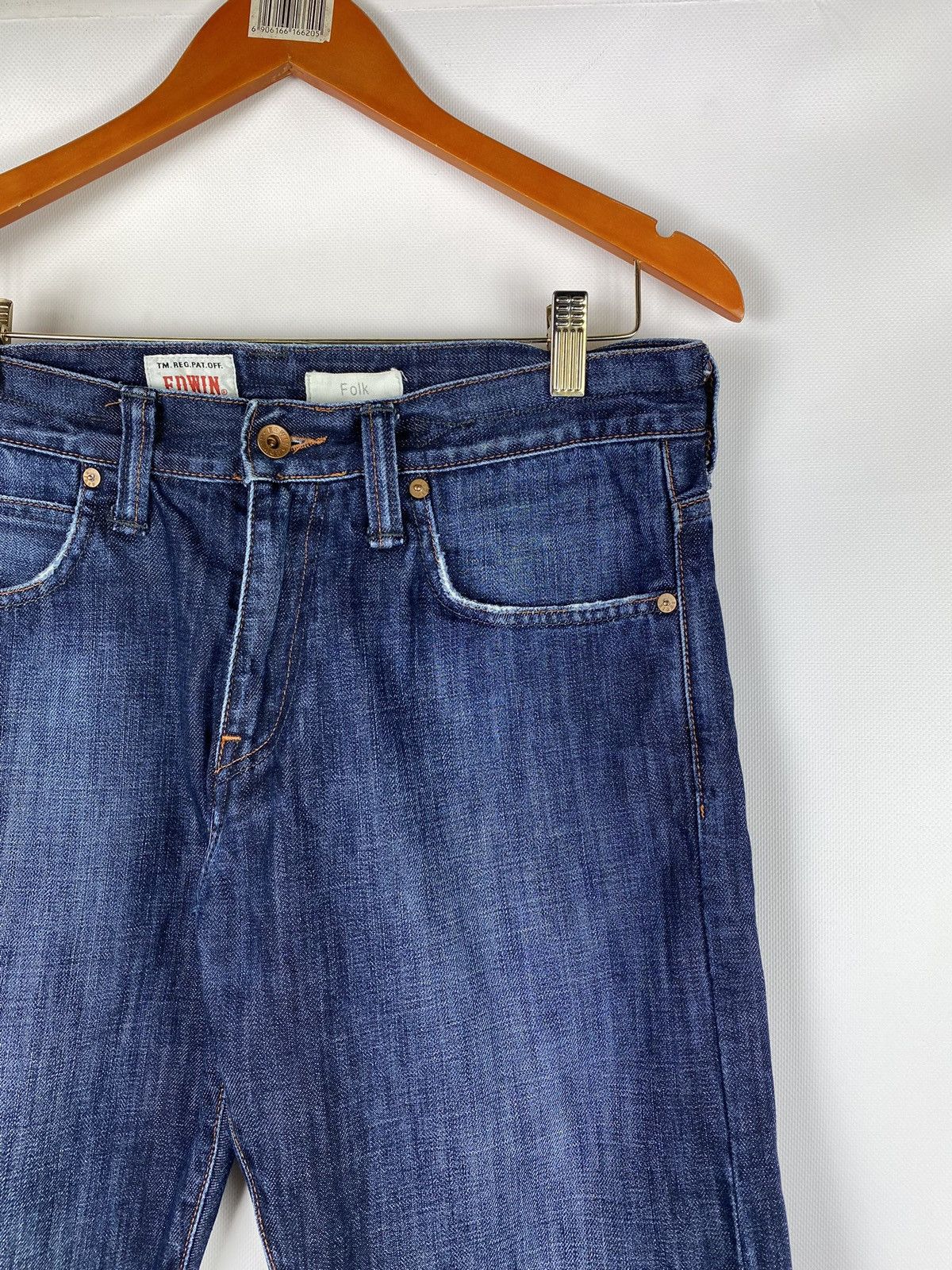 Edwin × Folk Folk x Edwin EF-62 Regular men’s jeans size 32 x 34 Size US 32 / EU 48 - 5 Thumbnail