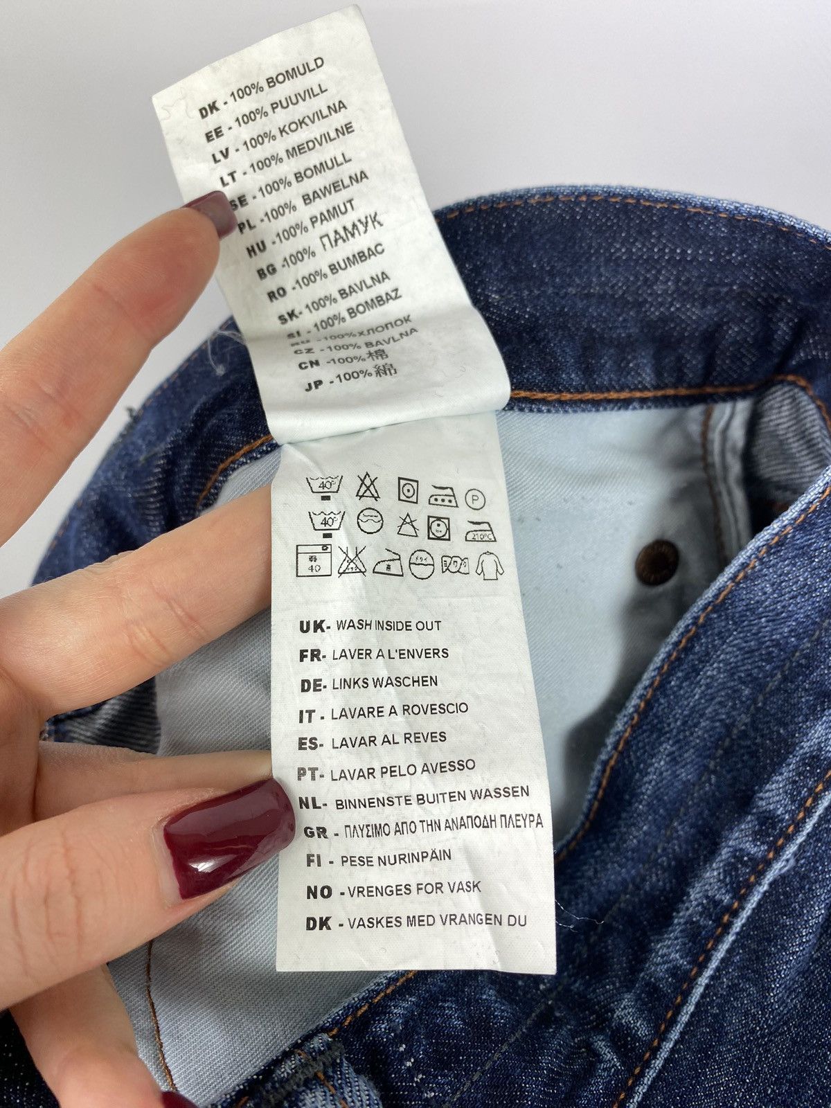 Edwin × Folk Folk x Edwin EF-62 Regular men’s jeans size 32 x 34 Size US 32 / EU 48 - 19 Thumbnail
