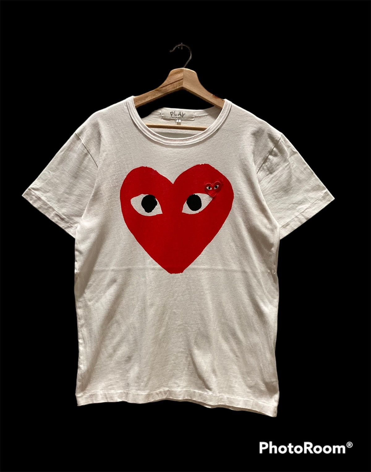 Comme des Garcons Comme des Garcons Play Big Heart Logo Size US L / EU 52-54 / 3 - 2 Thumbnail