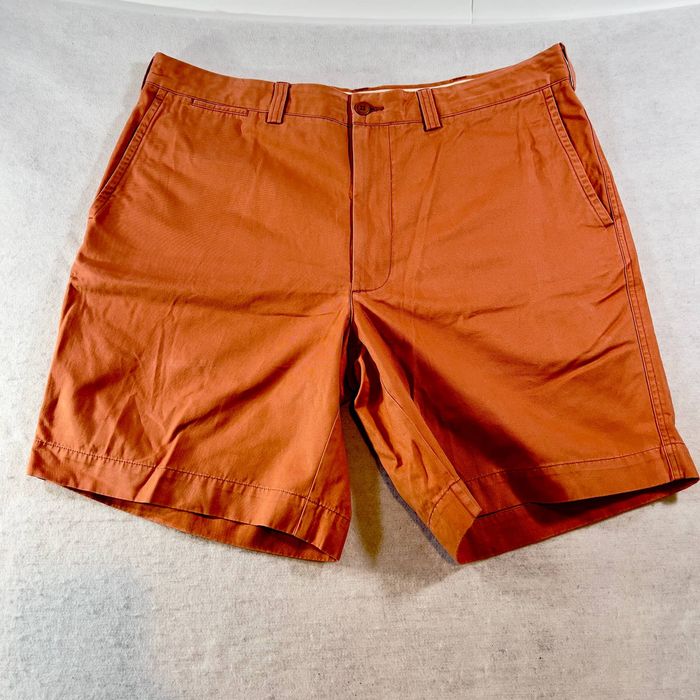 L.L. Bean L.L. Bean Men's Chino Shorts W40 Salmon 5 Pocket Flat Front