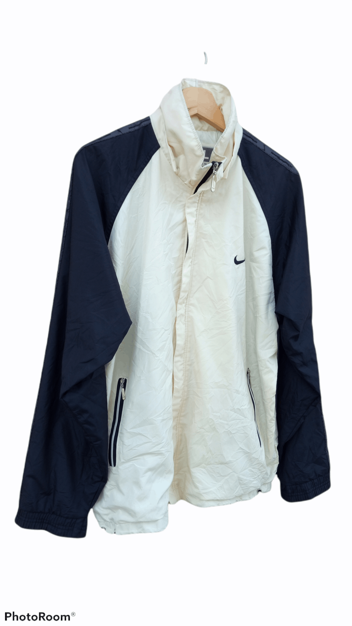 Nike × Vintage 🔥🔥Nike Swoosh Small Logo Jacket Size US XL / EU 56 / 4 - 2 Thumbnail