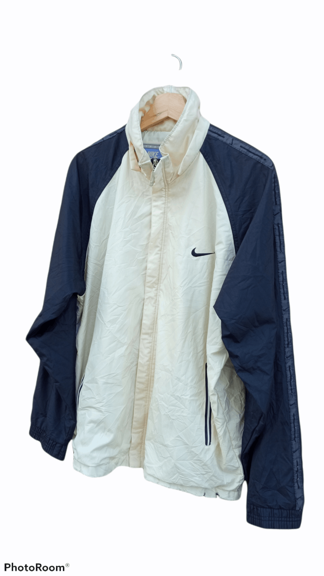 Nike × Vintage 🔥🔥Nike Swoosh Small Logo Jacket Size US XL / EU 56 / 4 - 3 Thumbnail