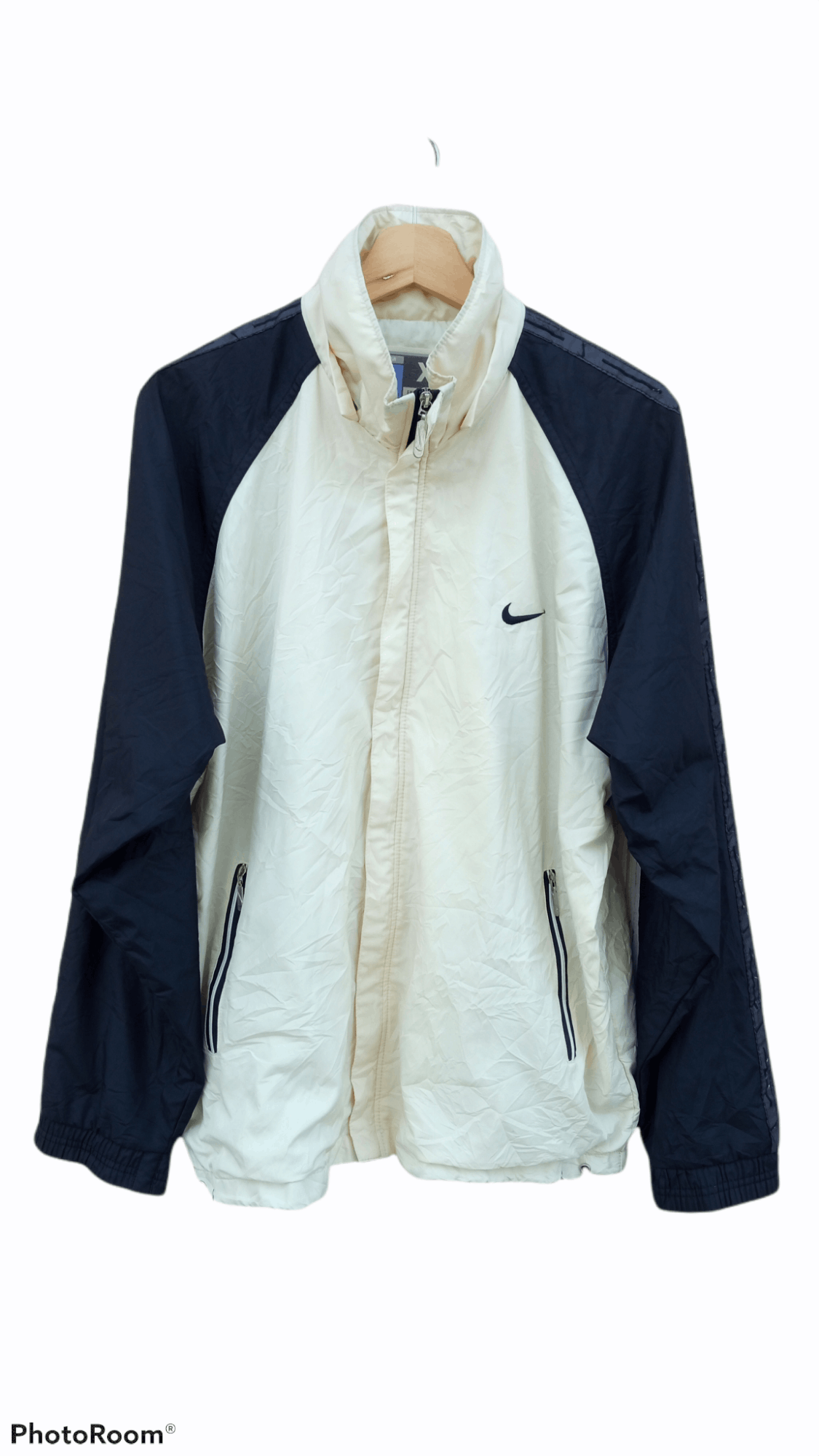 Nike × Vintage 🔥🔥Nike Swoosh Small Logo Jacket Size US XL / EU 56 / 4 - 1 Thumbnail