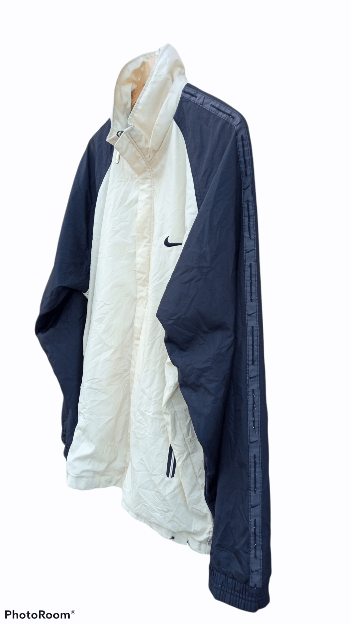 Nike × Vintage 🔥🔥Nike Swoosh Small Logo Jacket Size US XL / EU 56 / 4 - 7 Thumbnail