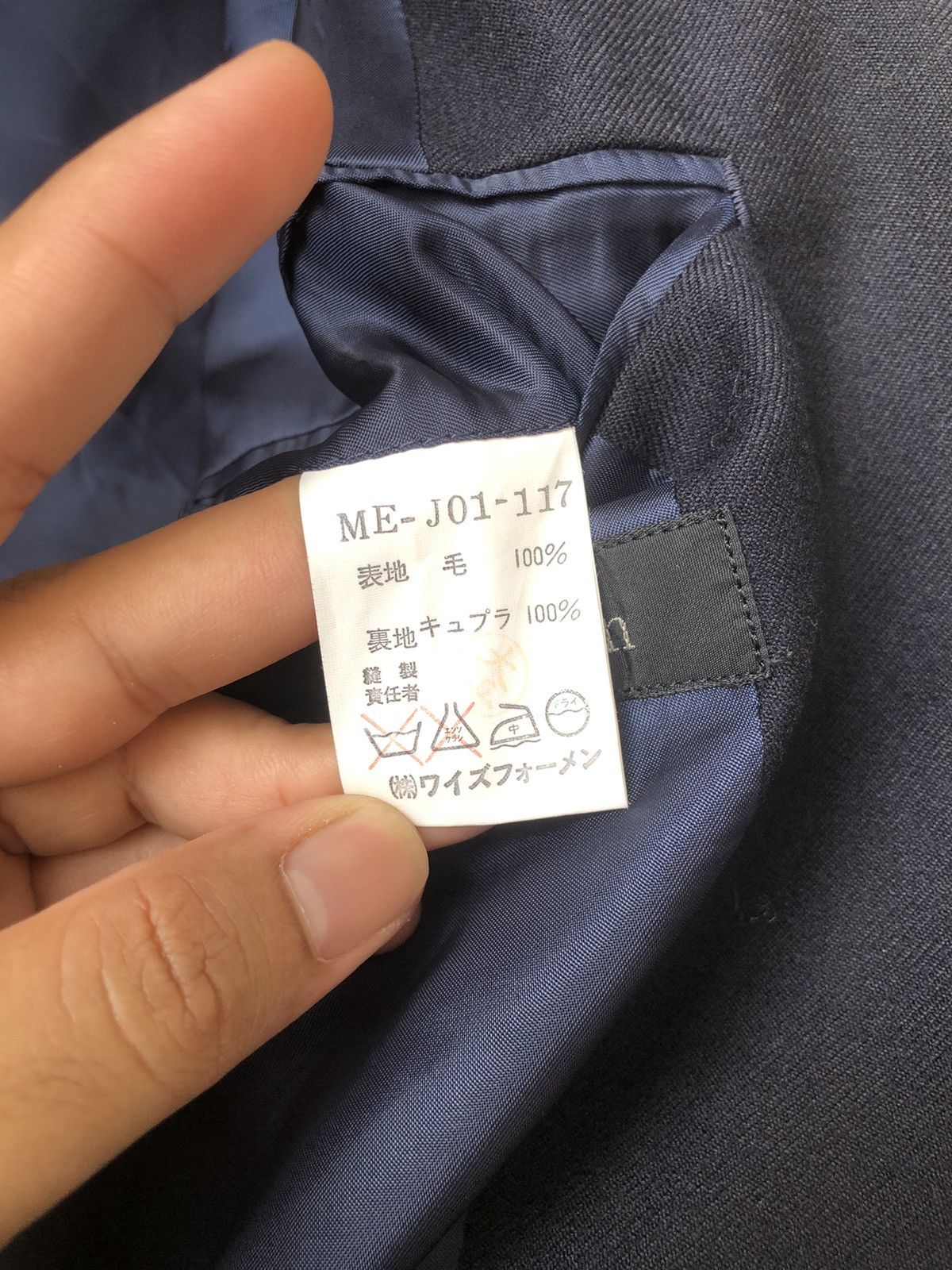 Yohji Yamamoto Y's For Men Yohji Yamamoto Oversized Single Breasted Blazers Size US S / EU 44-46 / 1 - 18 Thumbnail