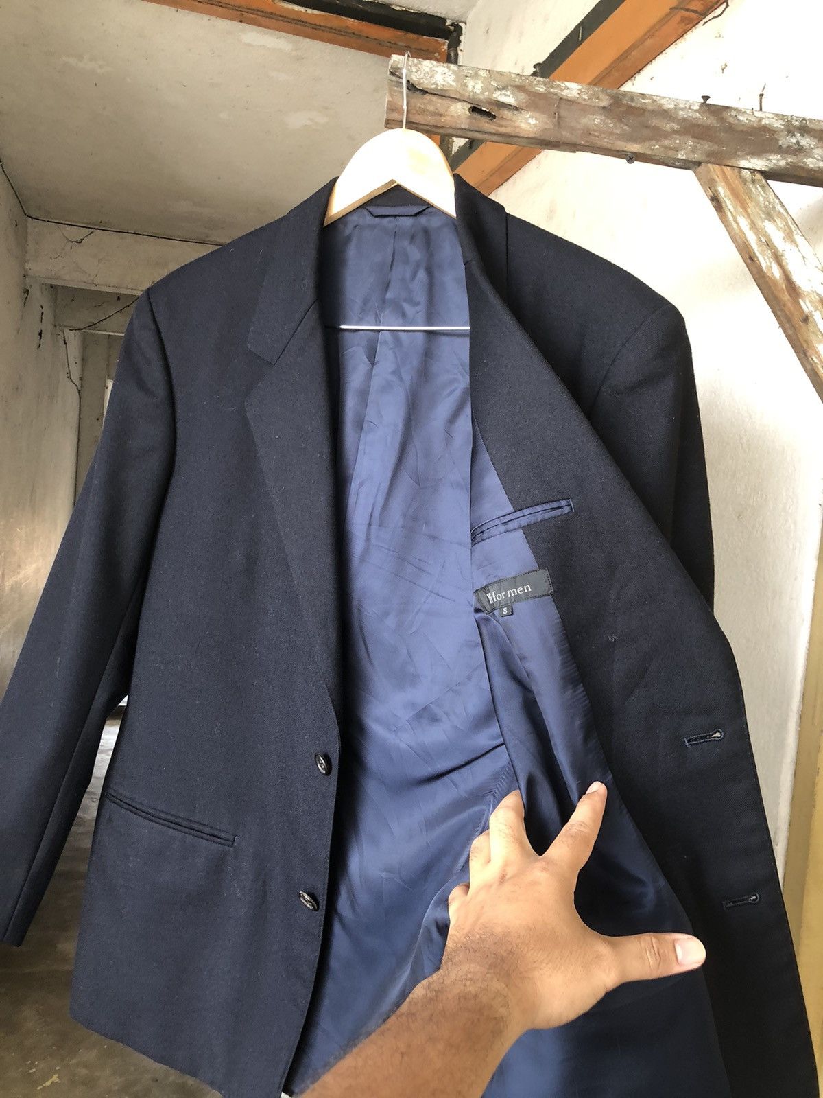 Yohji Yamamoto Y's For Men Yohji Yamamoto Oversized Single Breasted Blazers Size US S / EU 44-46 / 1 - 19 Thumbnail