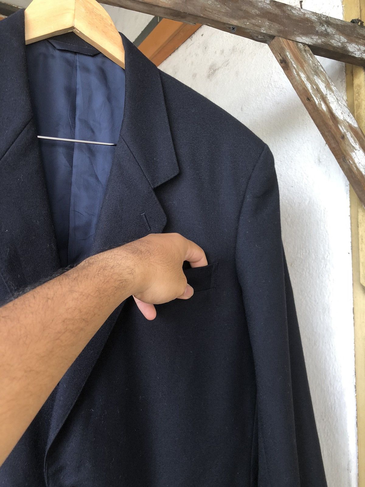 Yohji Yamamoto Y's For Men Yohji Yamamoto Oversized Single Breasted Blazers Size US S / EU 44-46 / 1 - 14 Thumbnail