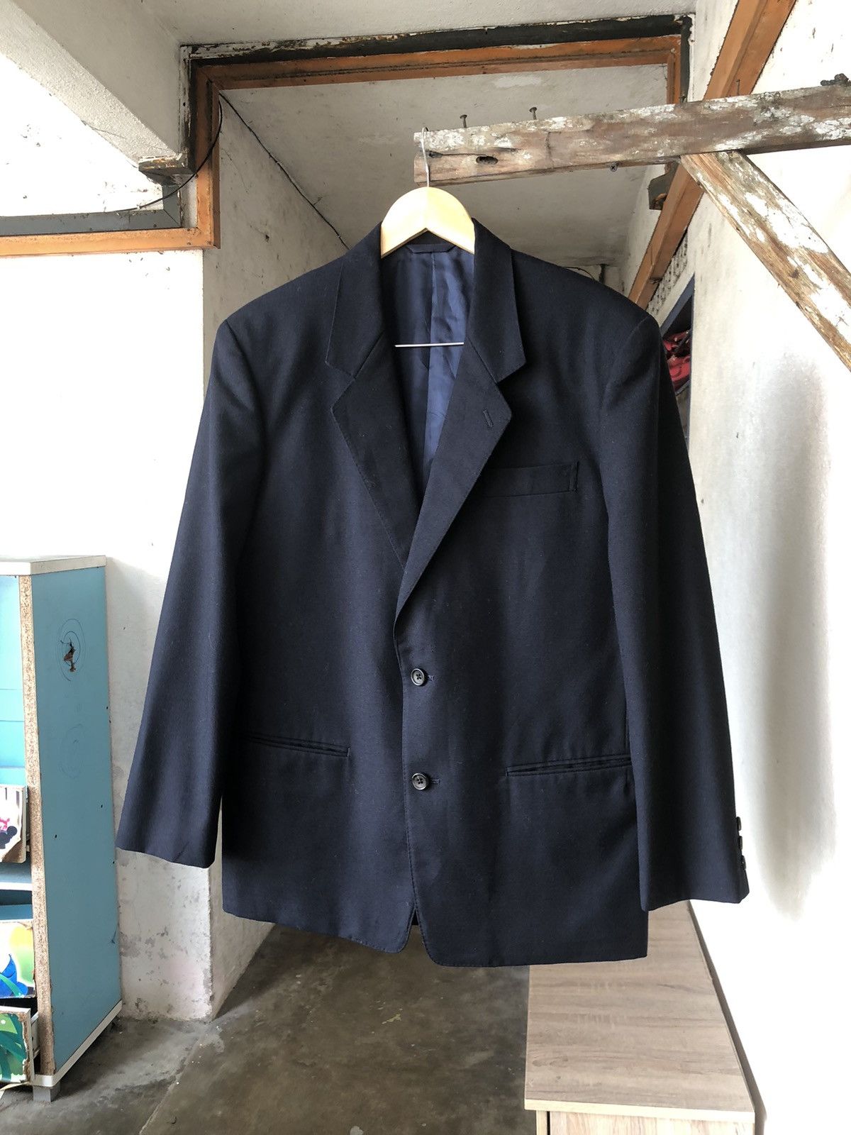 Yohji Yamamoto Y's For Men Yohji Yamamoto Oversized Single Breasted Blazers Size US S / EU 44-46 / 1 - 10 Thumbnail