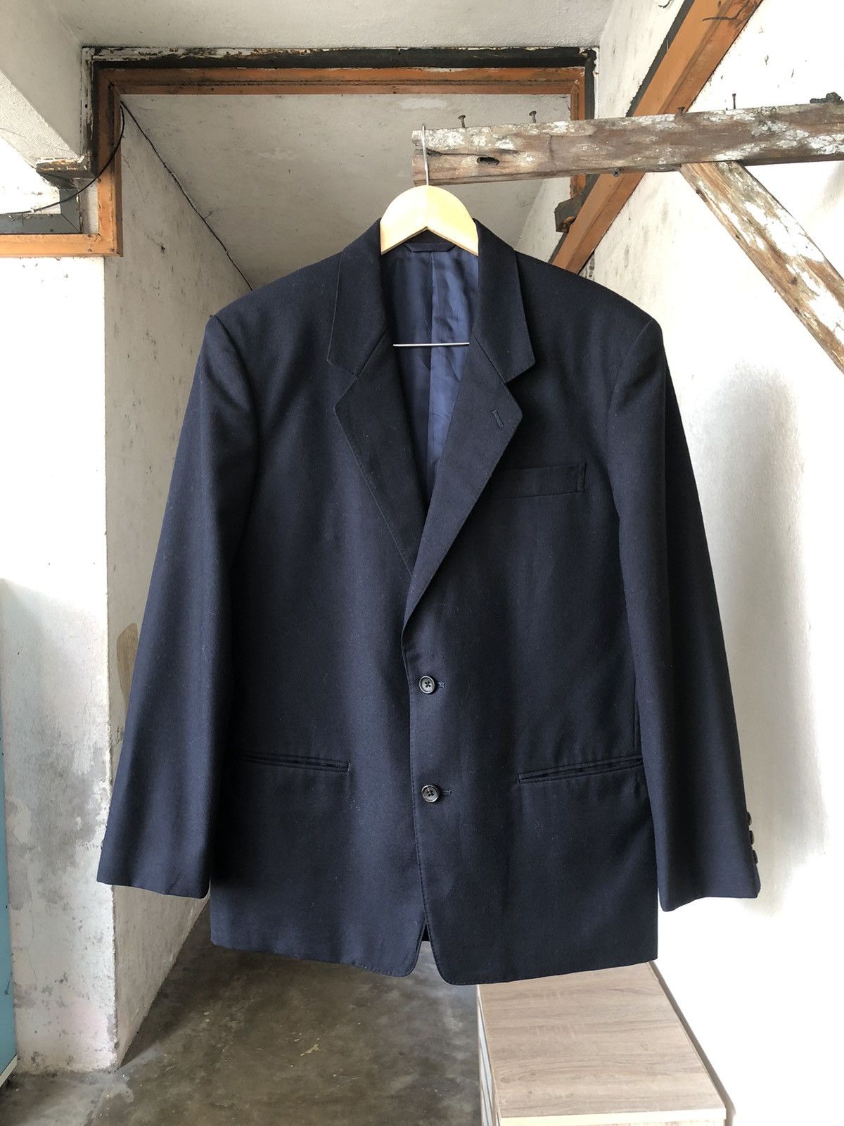 Yohji Yamamoto Y's For Men Yohji Yamamoto Oversized Single Breasted Blazers Size US S / EU 44-46 / 1 - 5 Thumbnail