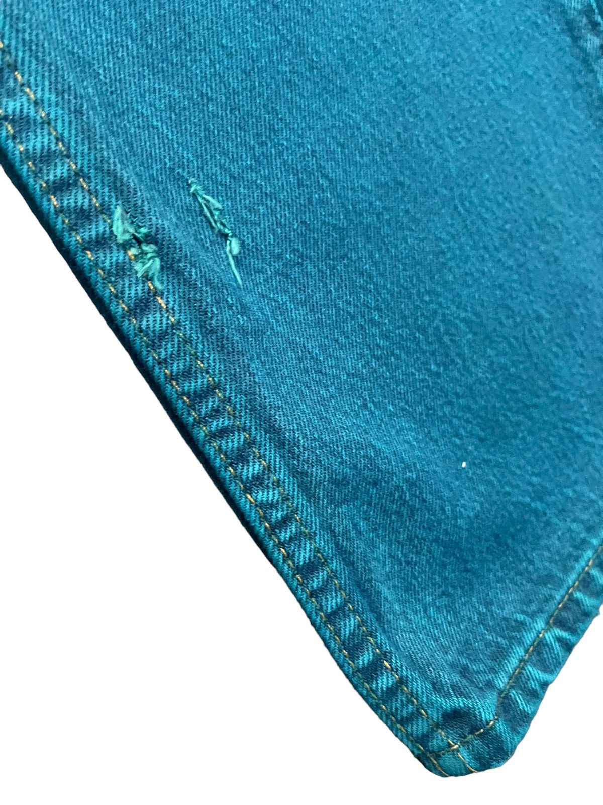 Japanese Brand × Levi's Vintage Levis x High Light Cavalet Green Denim Size US 35 - 7 Thumbnail