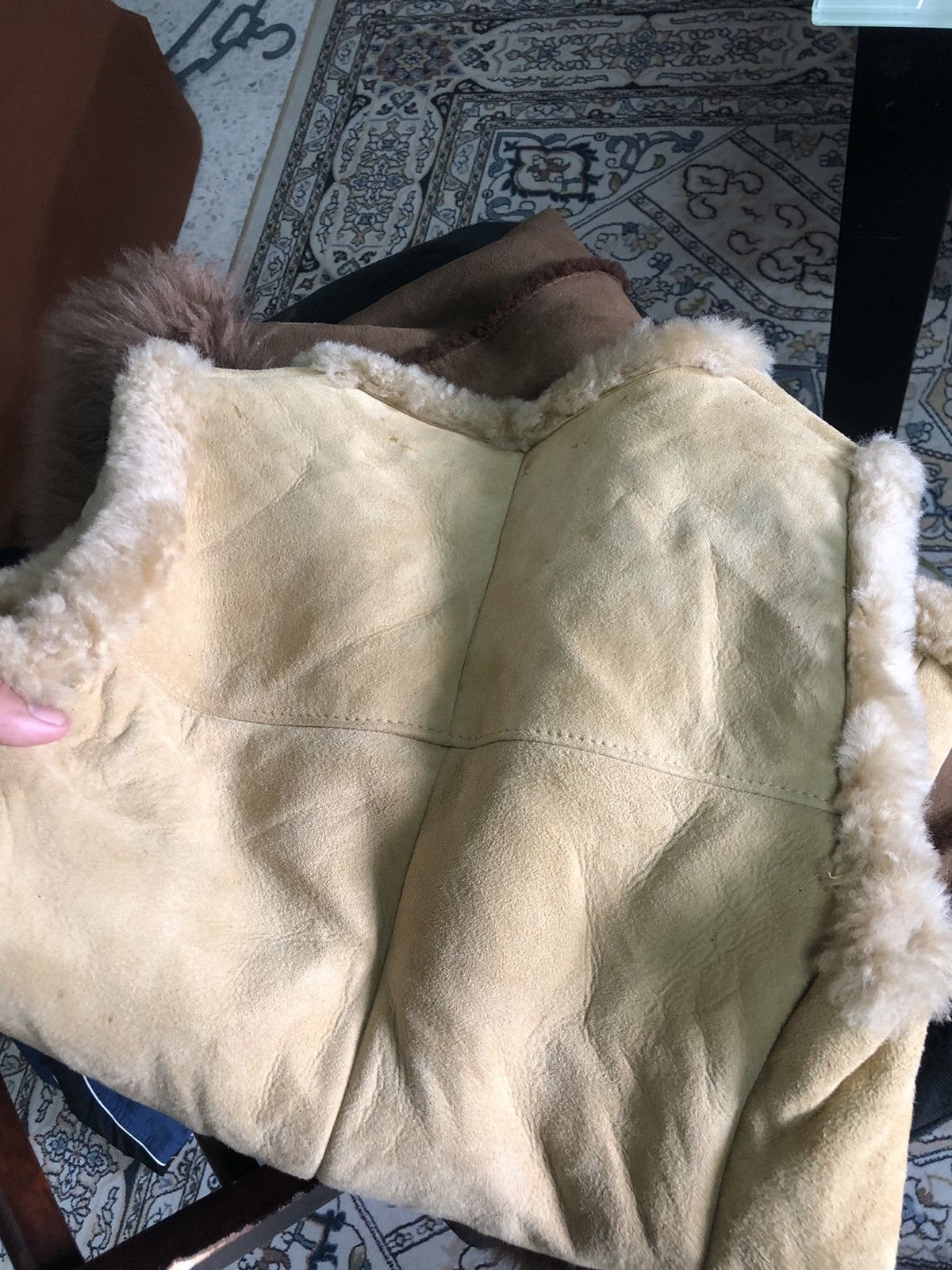 Japanese Brand Nice❗️Japan Made Sheepskin Fur Sherpa Vest Jackets Size XS / US 0-2 / IT 36-38 - 17 Thumbnail