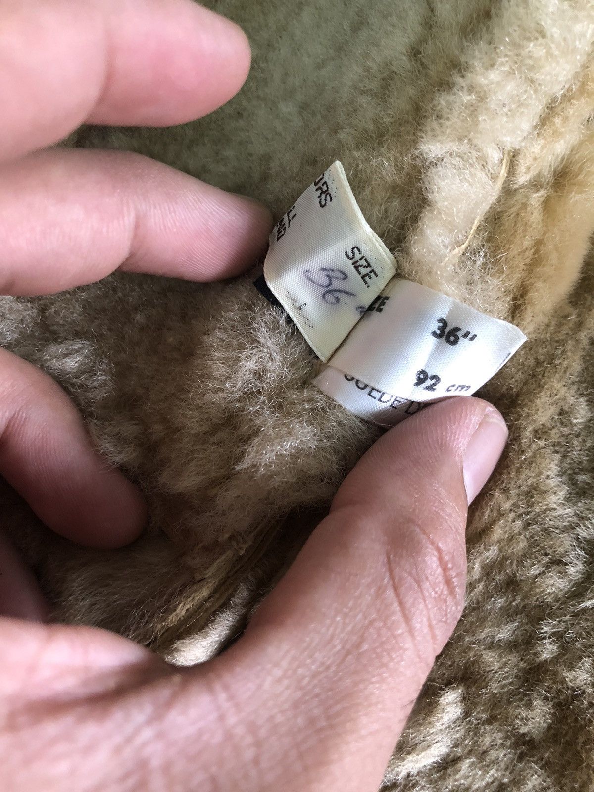 Japanese Brand Nice❗️Japan Made Sheepskin Fur Sherpa Vest Jackets Size XS / US 0-2 / IT 36-38 - 12 Thumbnail