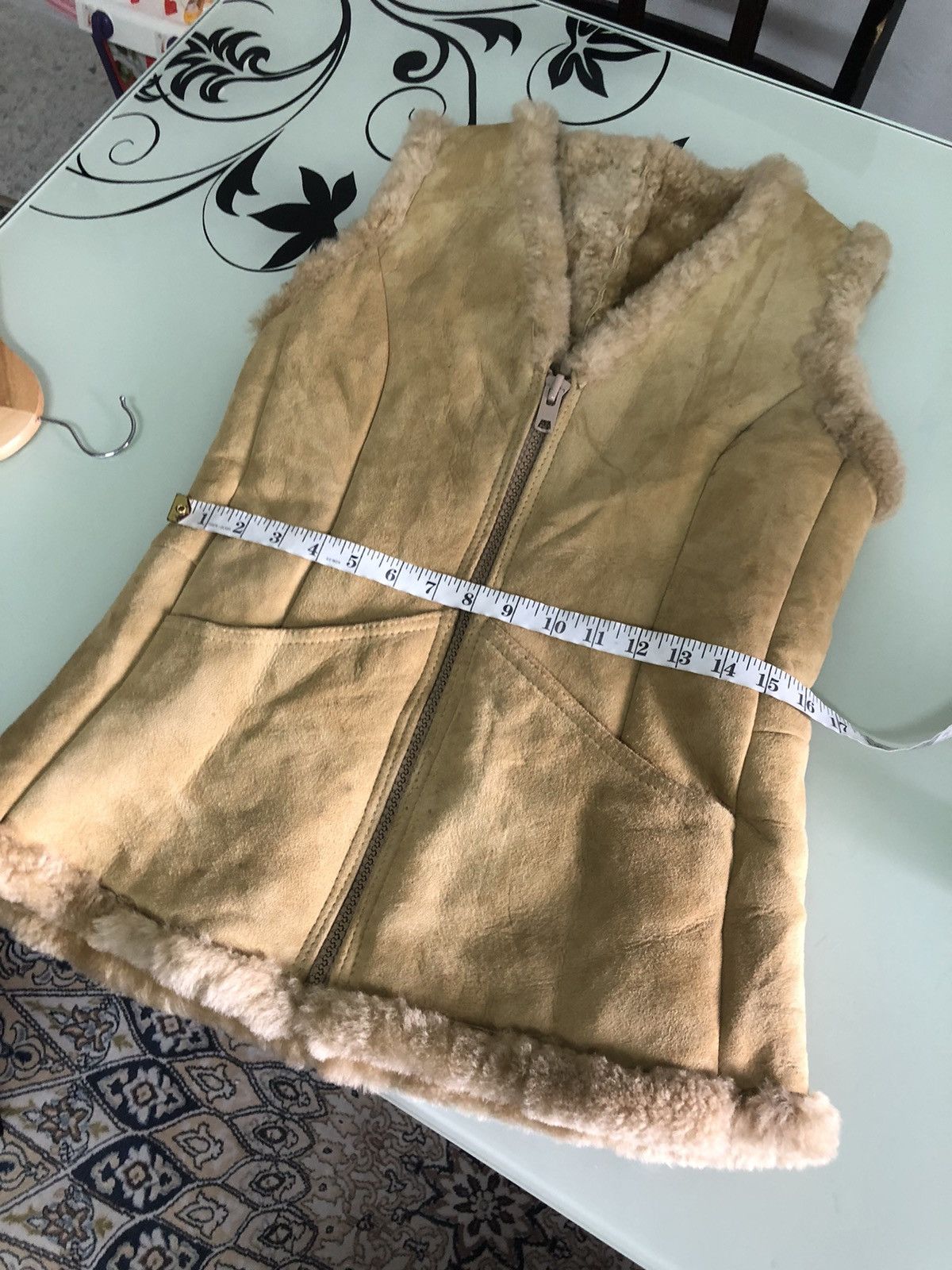 Japanese Brand Nice❗️Japan Made Sheepskin Fur Sherpa Vest Jackets Size XS / US 0-2 / IT 36-38 - 20 Thumbnail