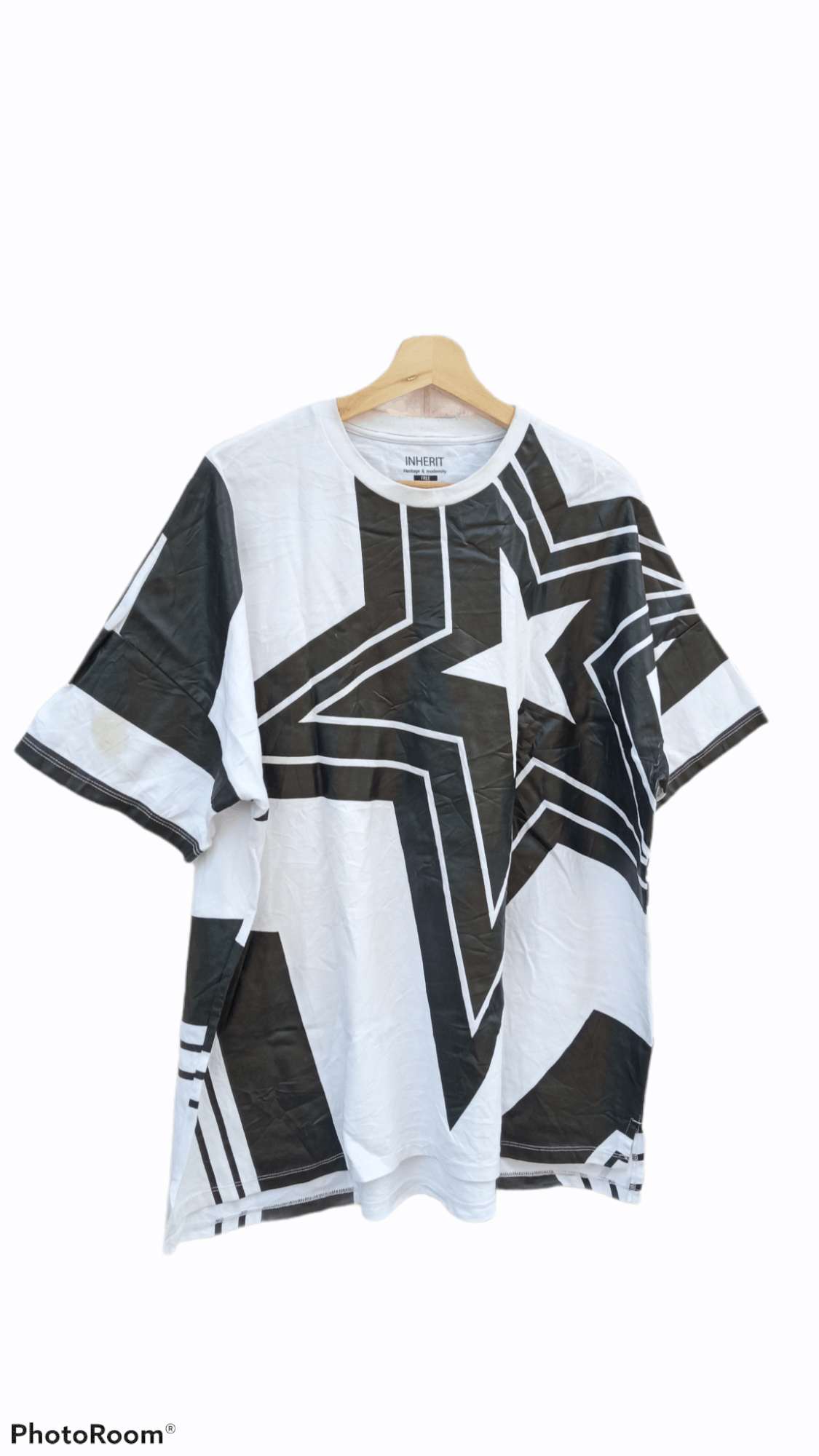 Japanese Brand × Vintage 🔥🔥Inherit Full Print Star Printed T-Shirt Size US XL / EU 56 / 4 - 2 Thumbnail