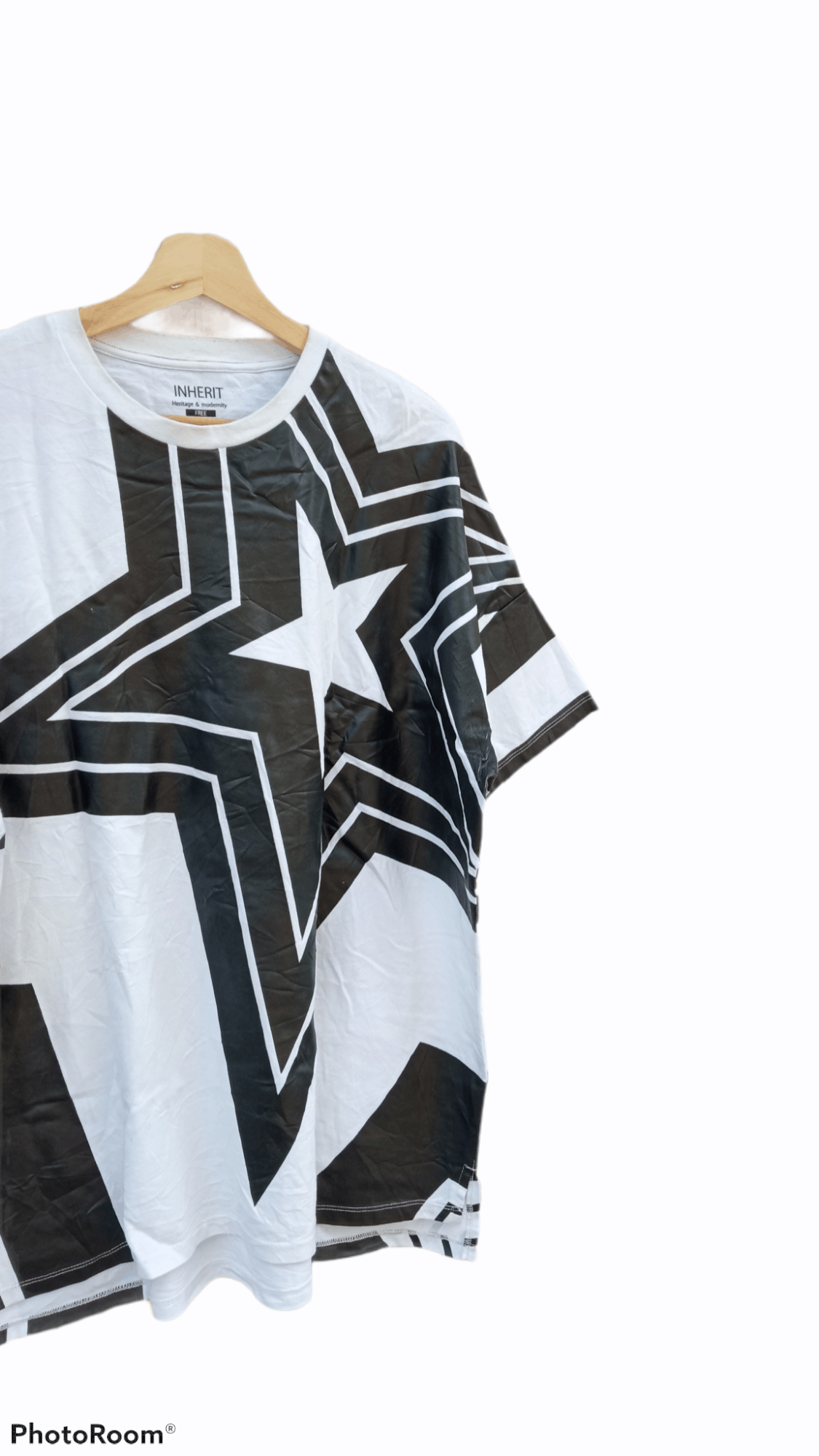 Japanese Brand × Vintage 🔥🔥Inherit Full Print Star Printed T-Shirt Size US XL / EU 56 / 4 - 4 Thumbnail
