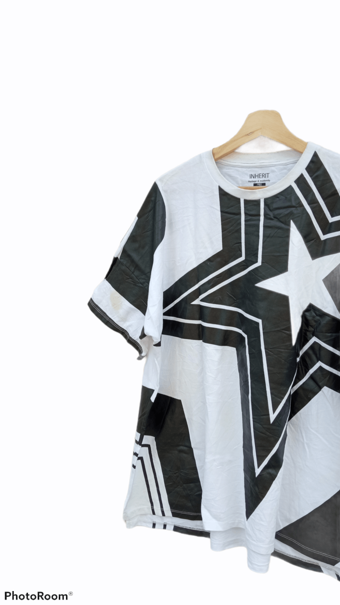 Japanese Brand × Vintage 🔥🔥Inherit Full Print Star Printed T-Shirt Size US XL / EU 56 / 4 - 5 Thumbnail