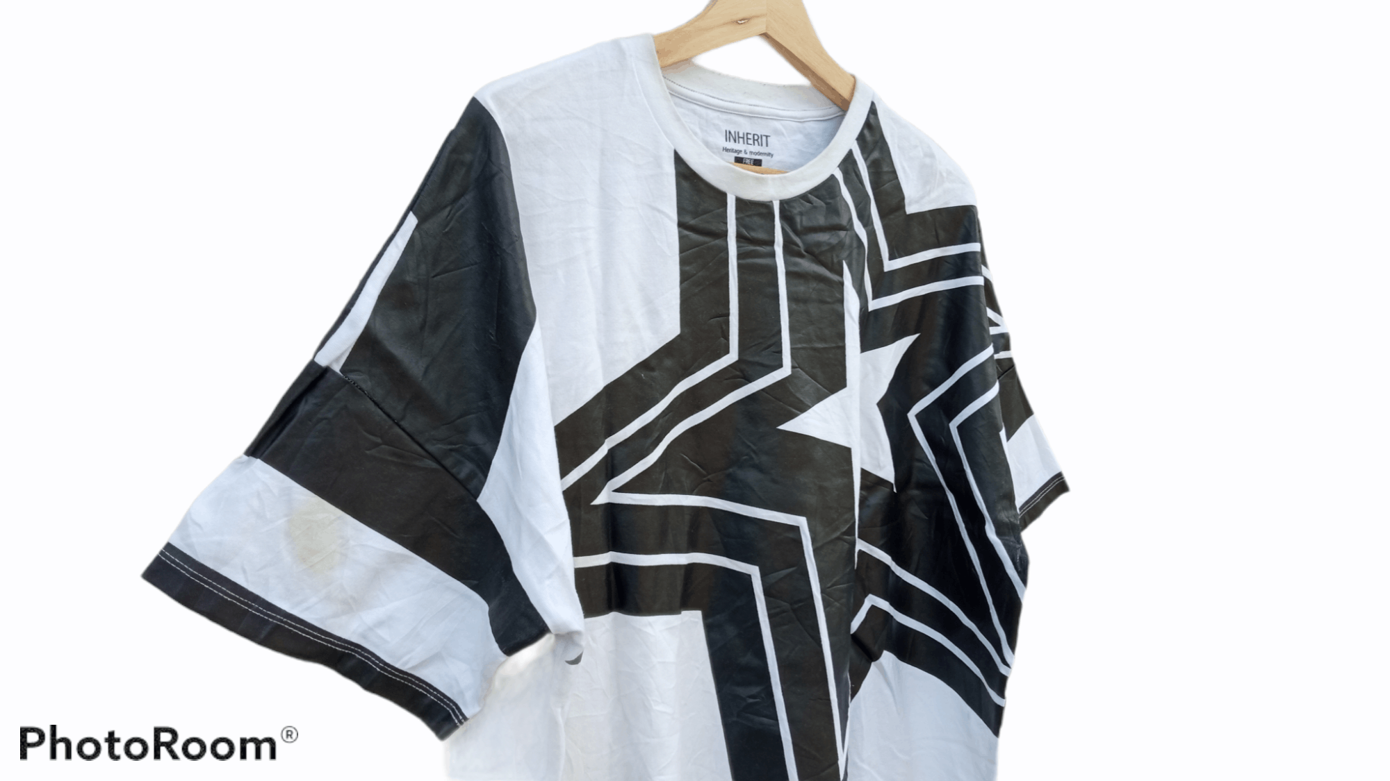 Japanese Brand × Vintage 🔥🔥Inherit Full Print Star Printed T-Shirt Size US XL / EU 56 / 4 - 10 Thumbnail