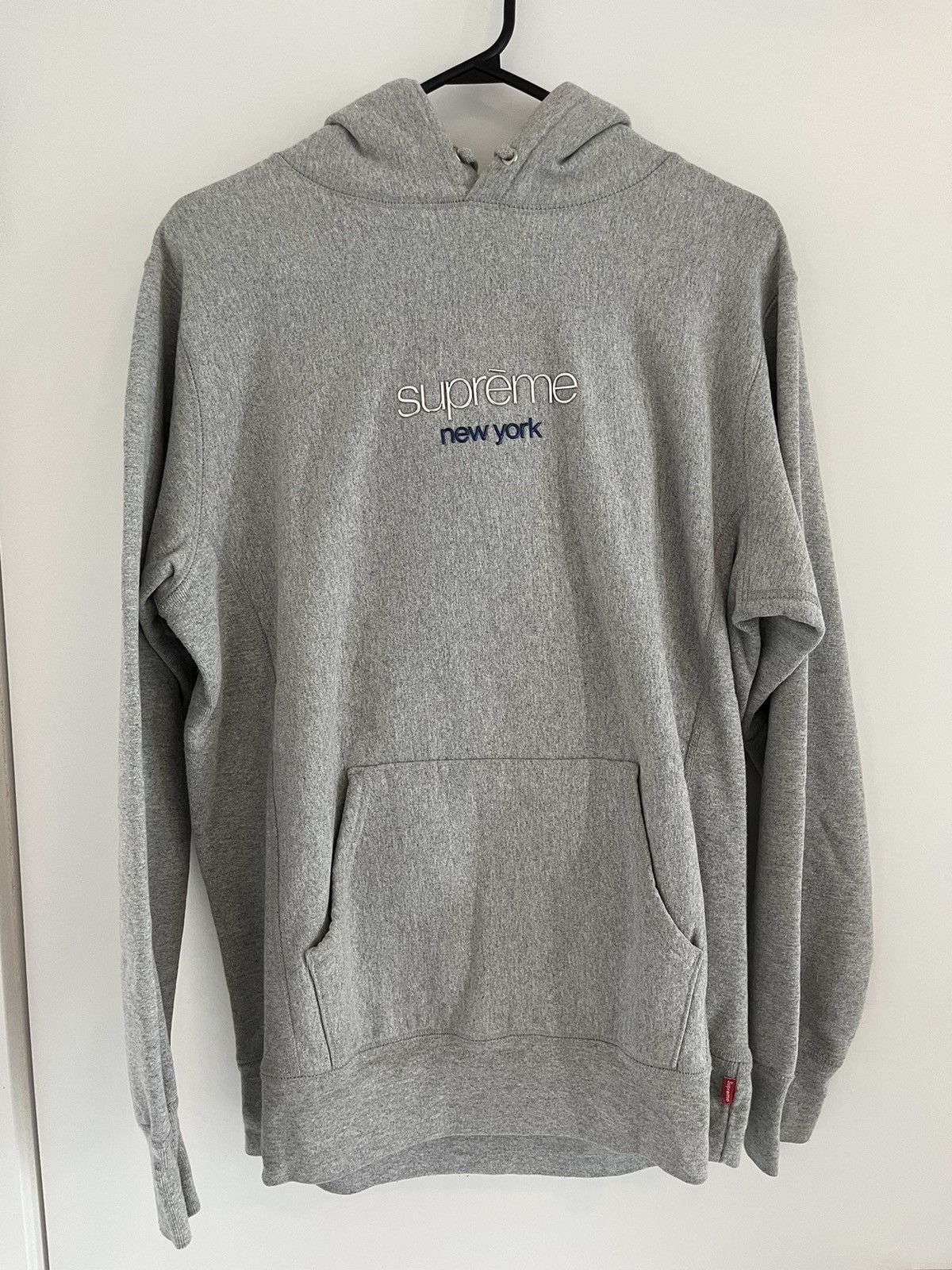 Supreme Supreme Chrome Classic Logo Hooded Sweatshirt | Grailed