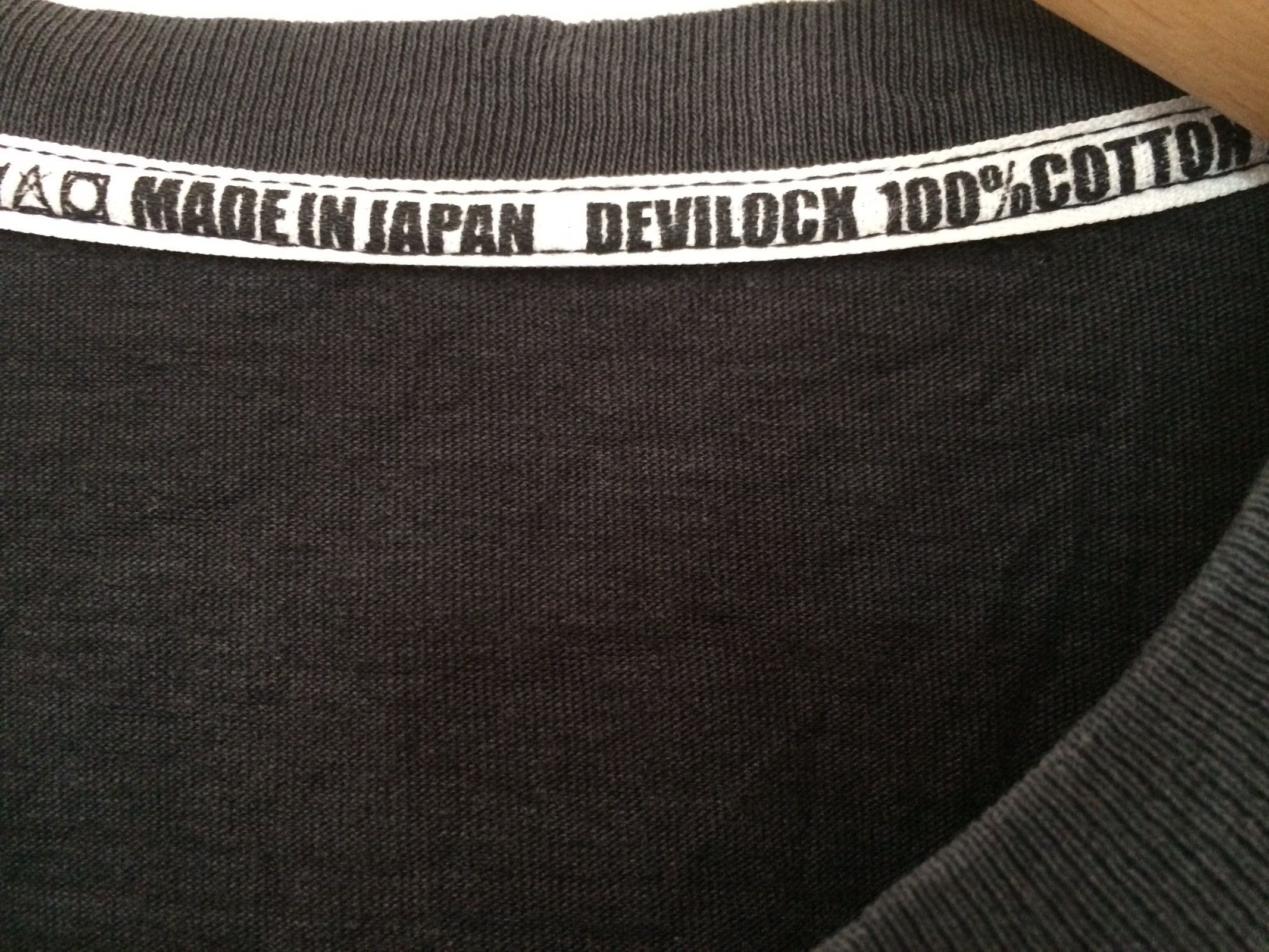 Devilock × Japanese Brand × Vintage 🔥🔥Devilock Fishbone Printed T-Shirt Size US L / EU 52-54 / 3 - 7 Thumbnail